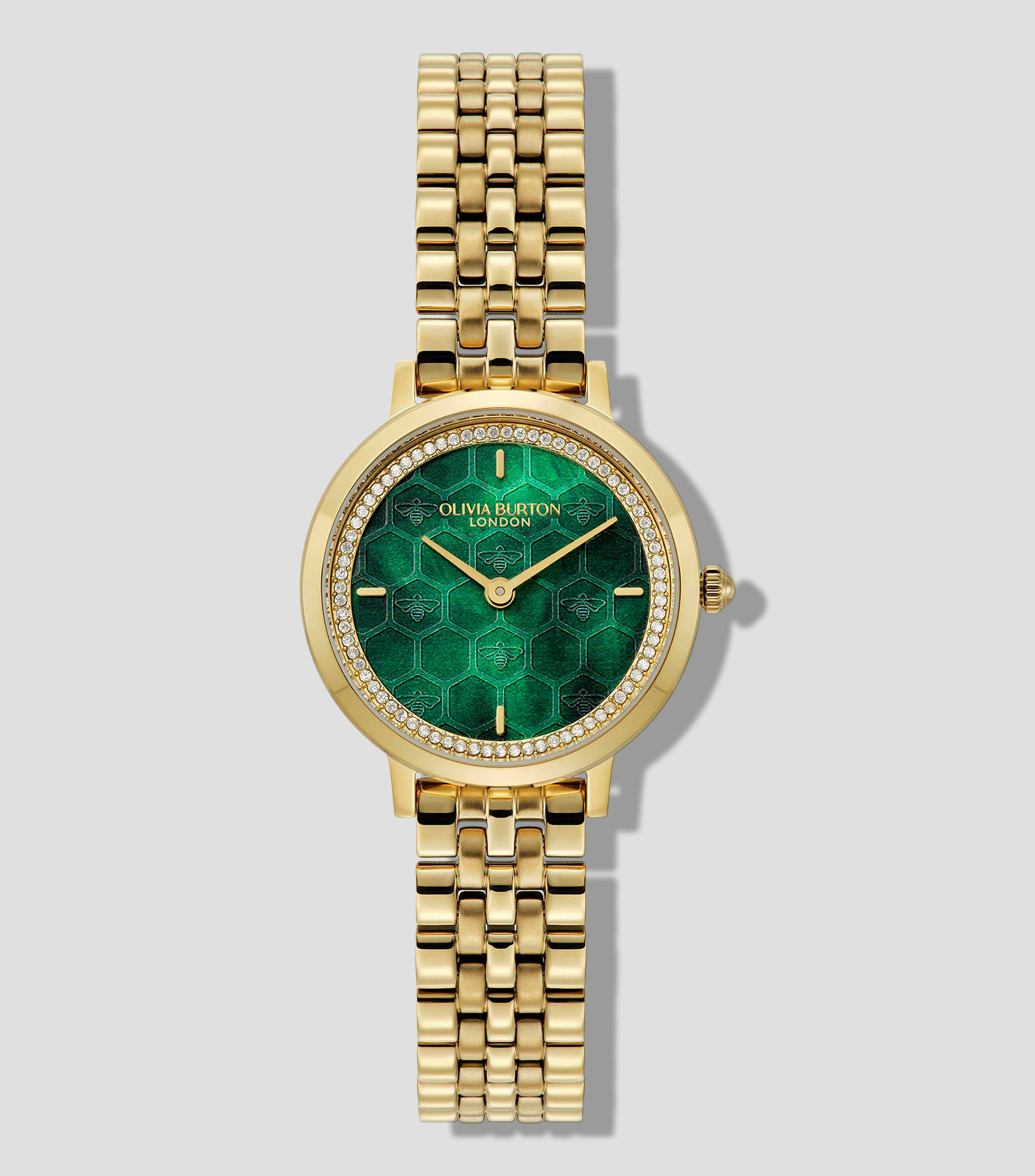 Reloj para Mujer Honeycomb Casual, Dorado