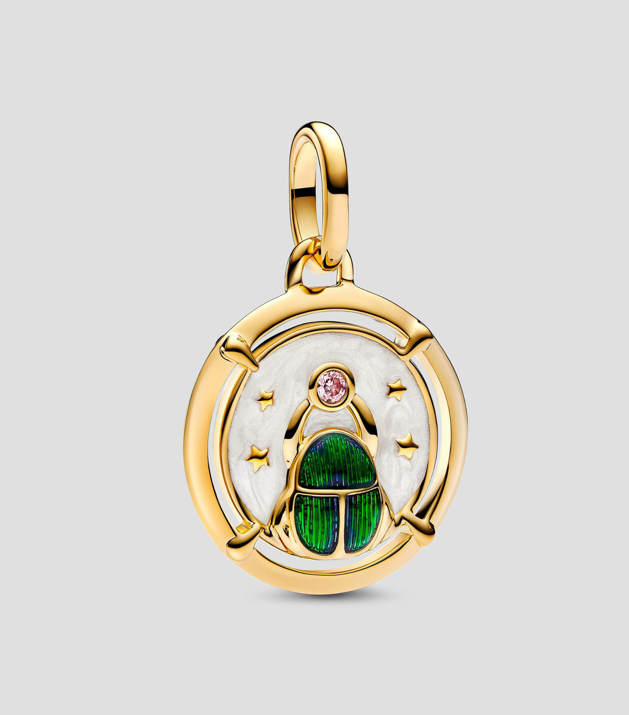 Charm Escarabajo con Zirconia Cúbica Mujer
