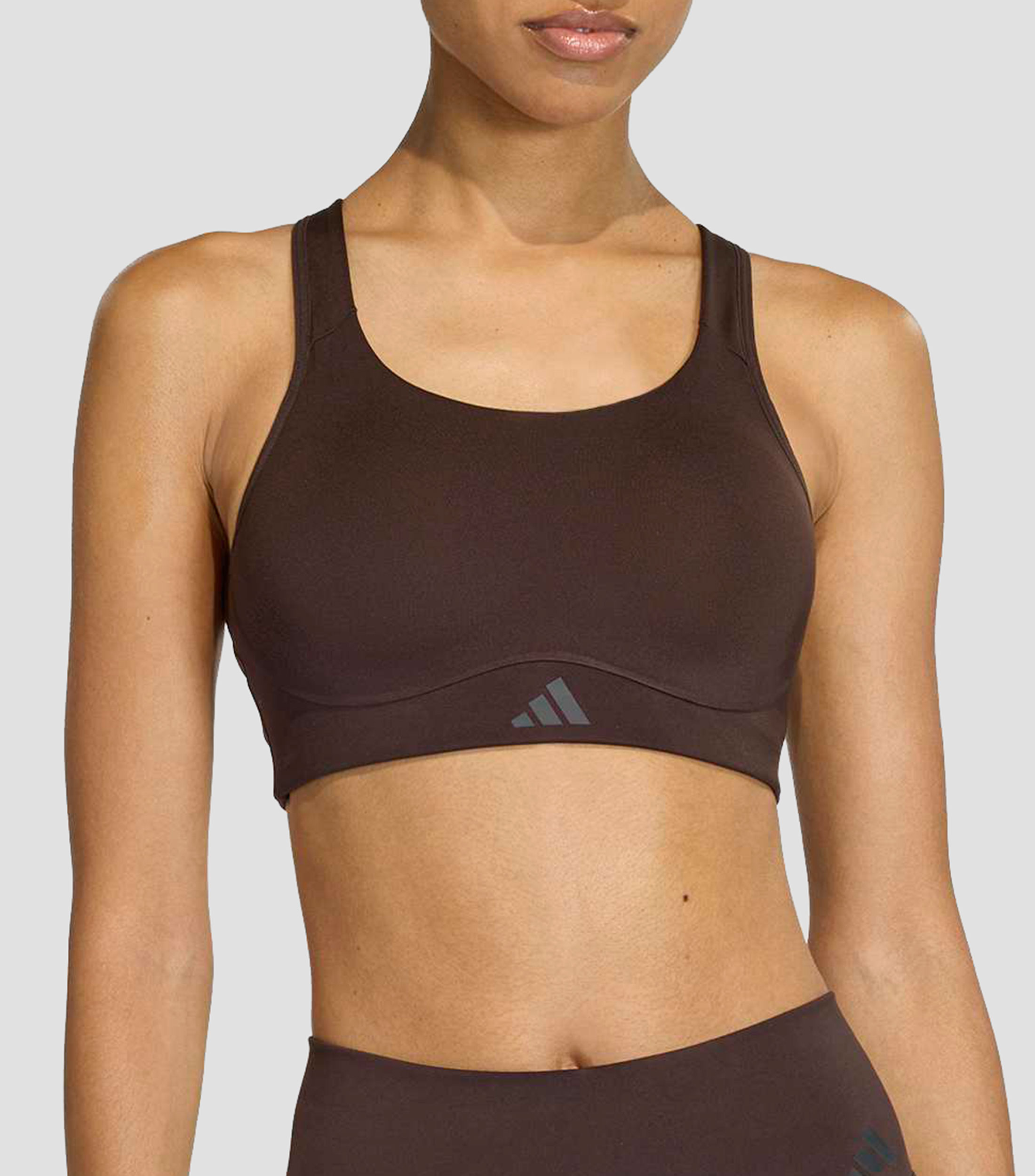 Top para entrenamiento Optimé Workout liso Mujer