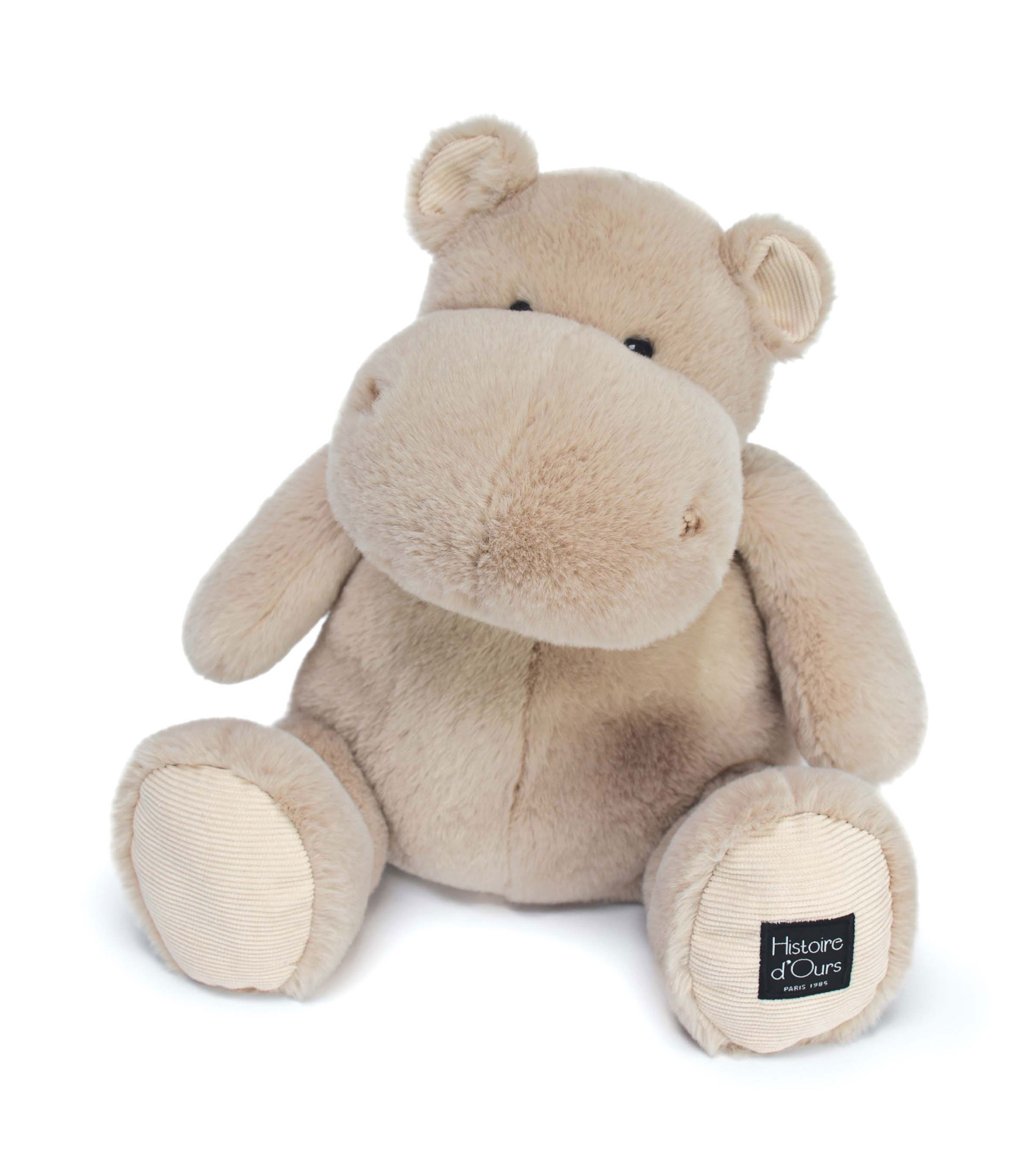 Hipopotamo de Peluche Cool marfil