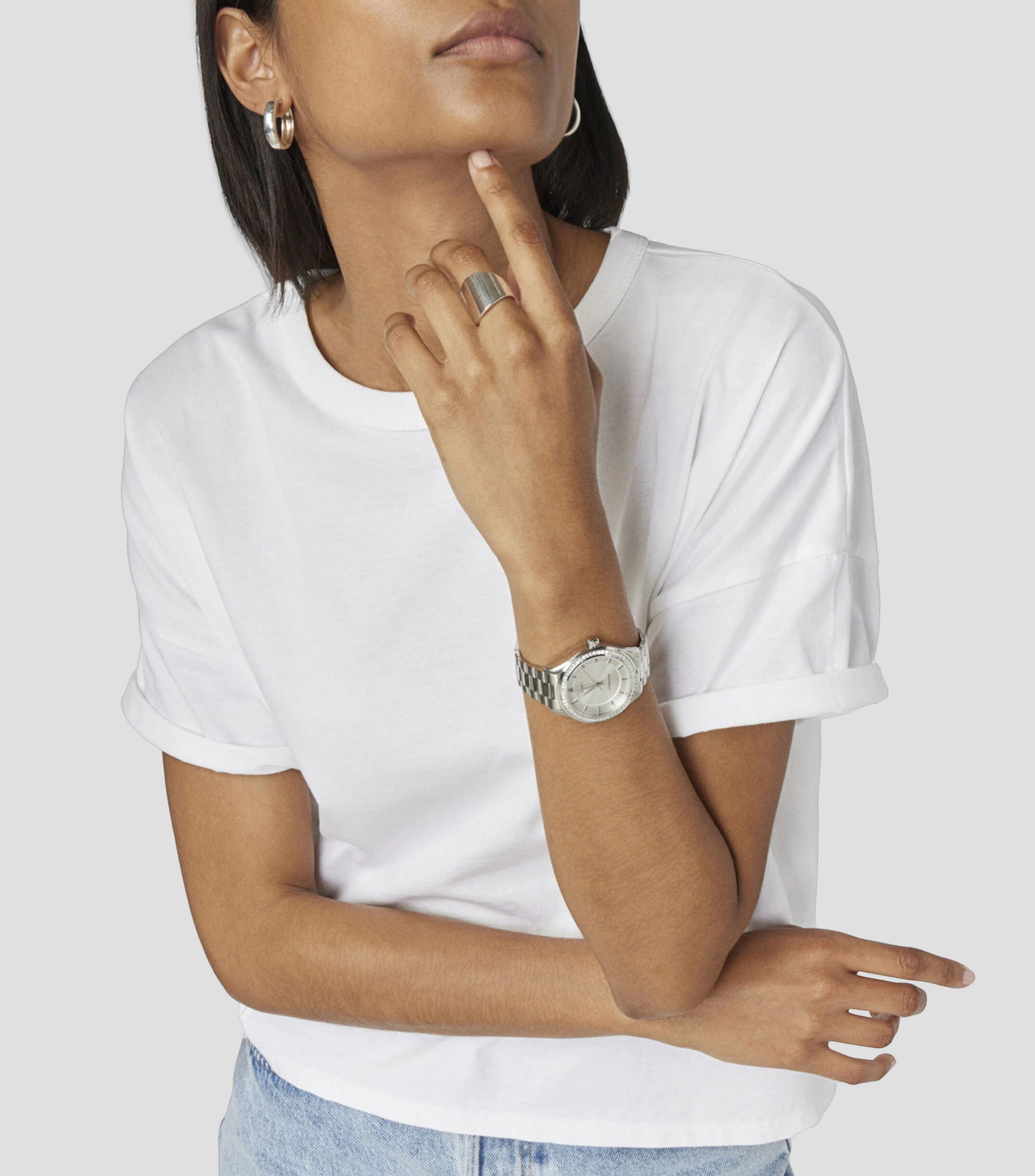 Reloj para Mujer Tender Shine Casual, Plata