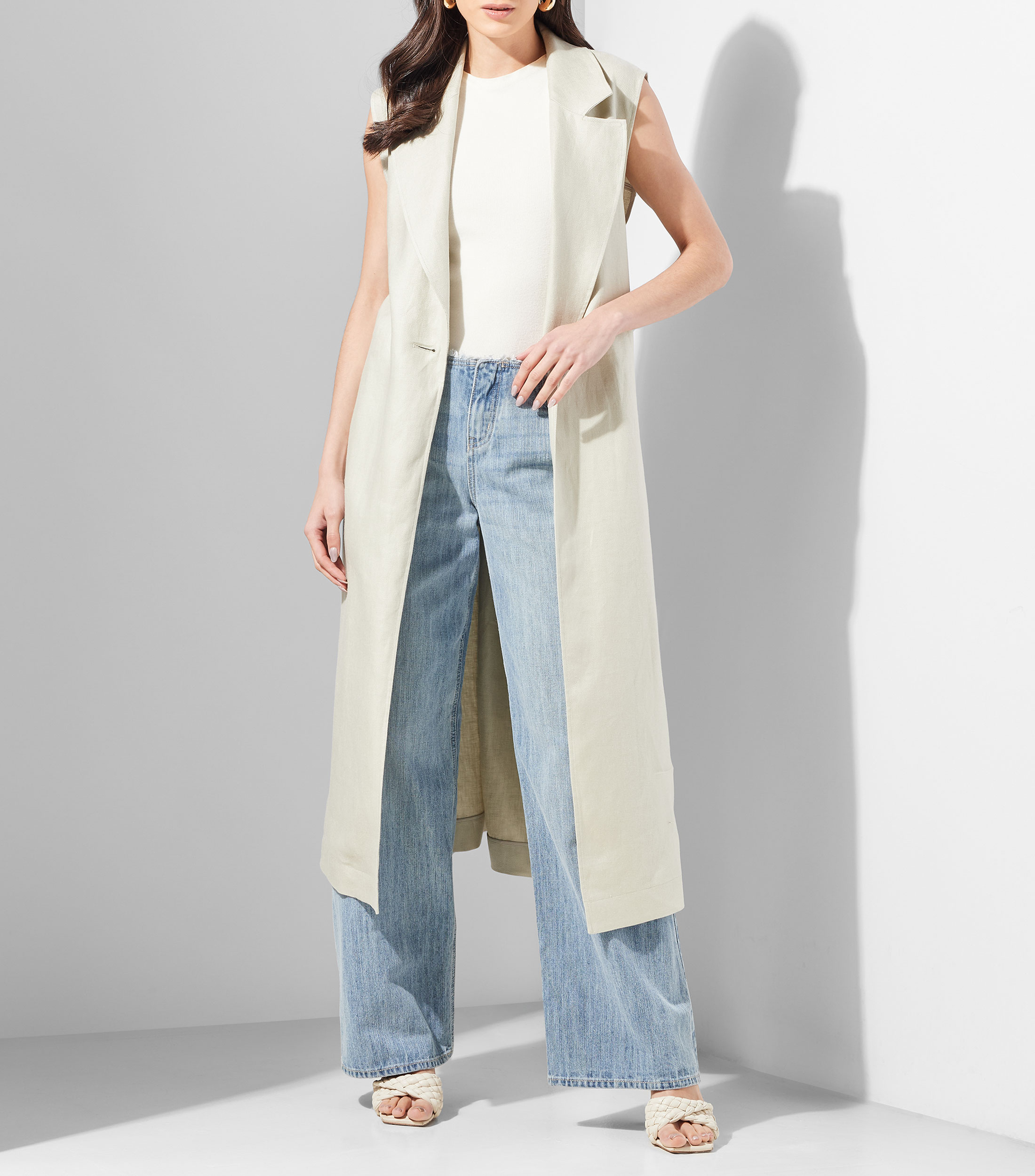 Jeans wideleg Mujer