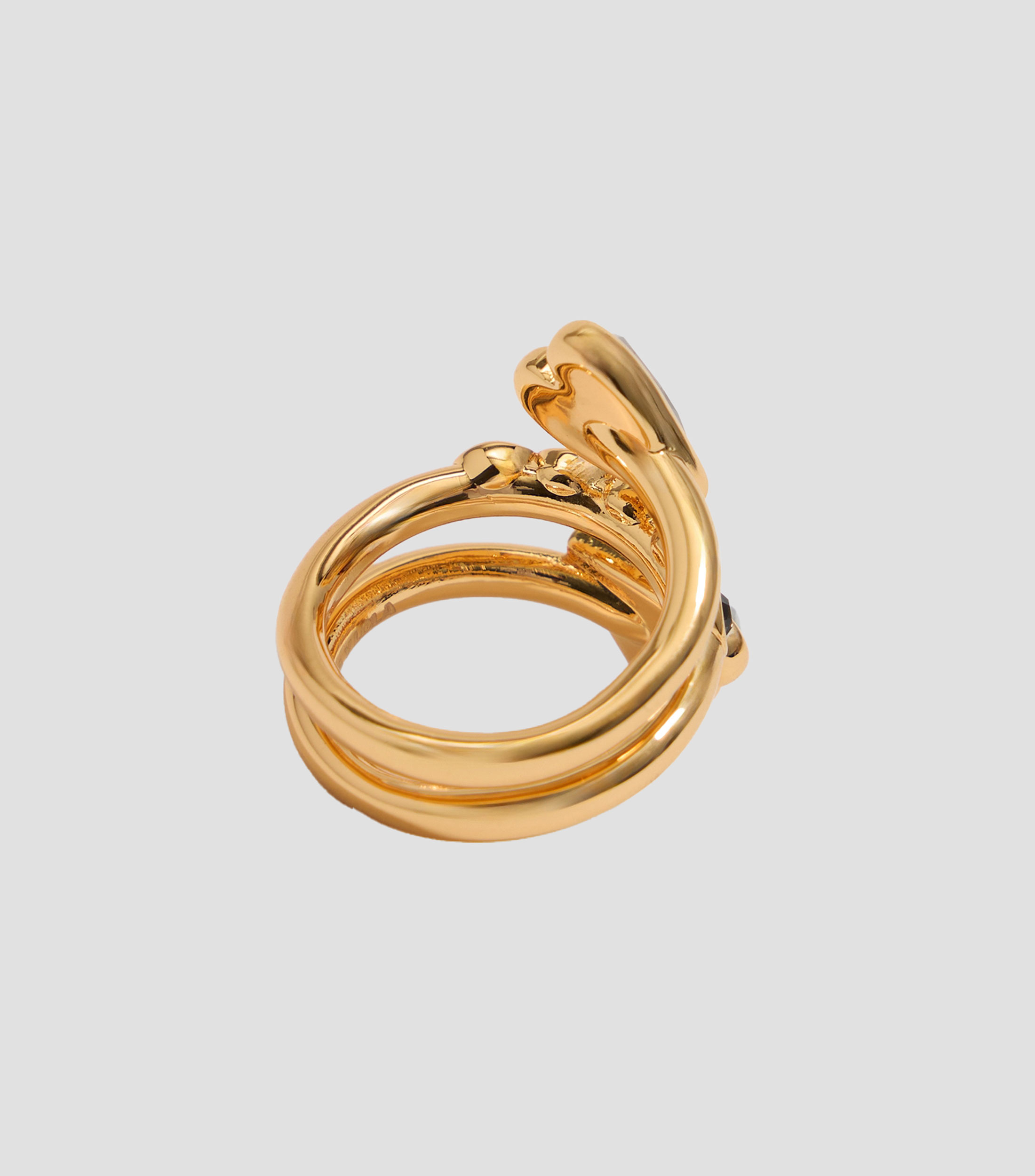 Anillo espiral corazones Mujer