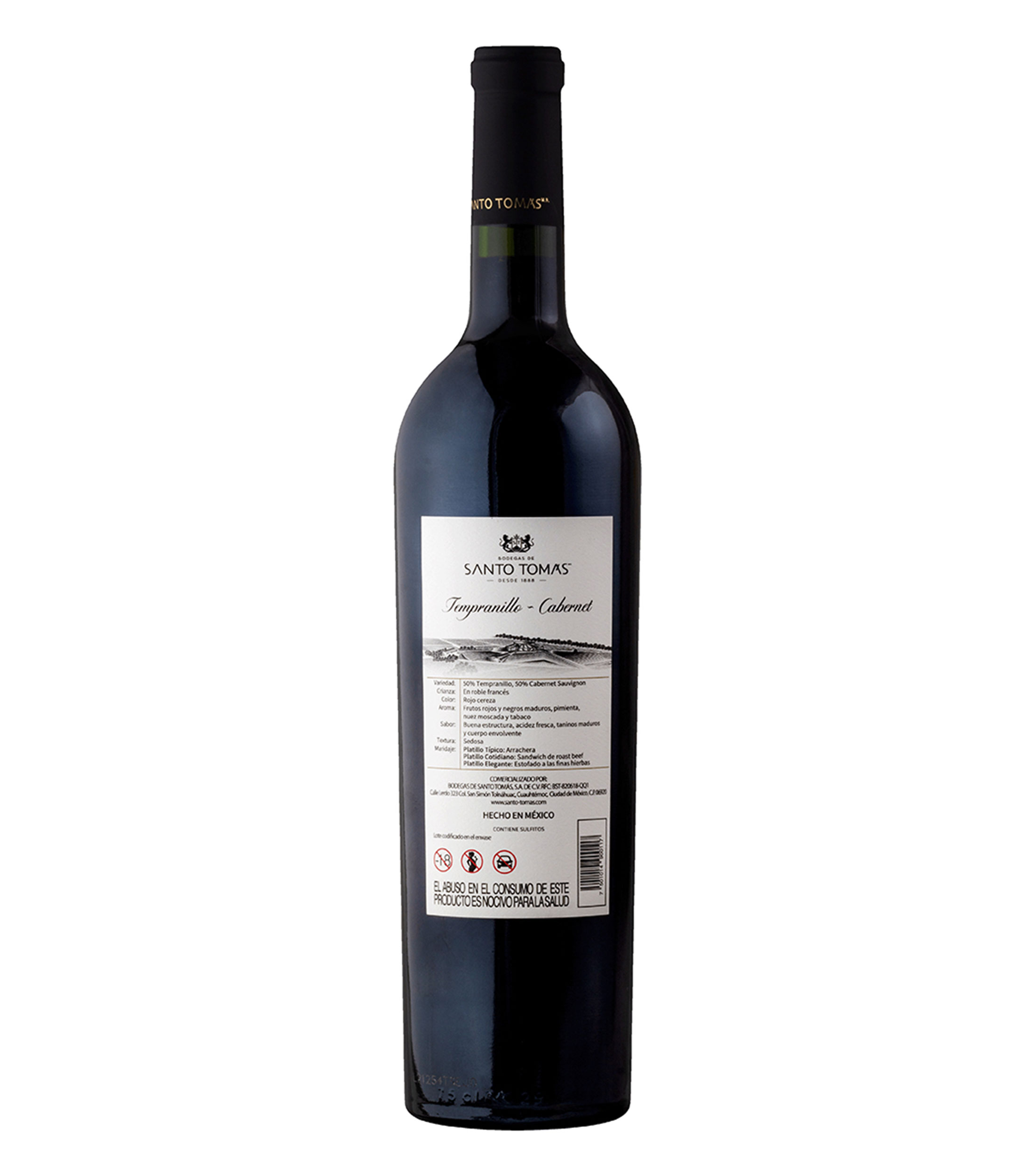 Vino Tinto Uva Ensamble, 750 ml