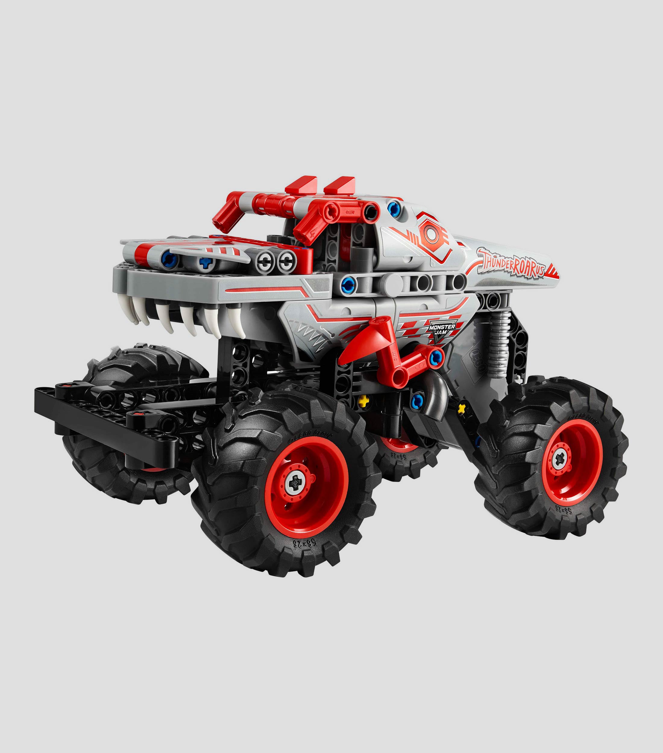 Lego Technic Monster Jam, ThunderROARus con Motor de Carga Manual 42200