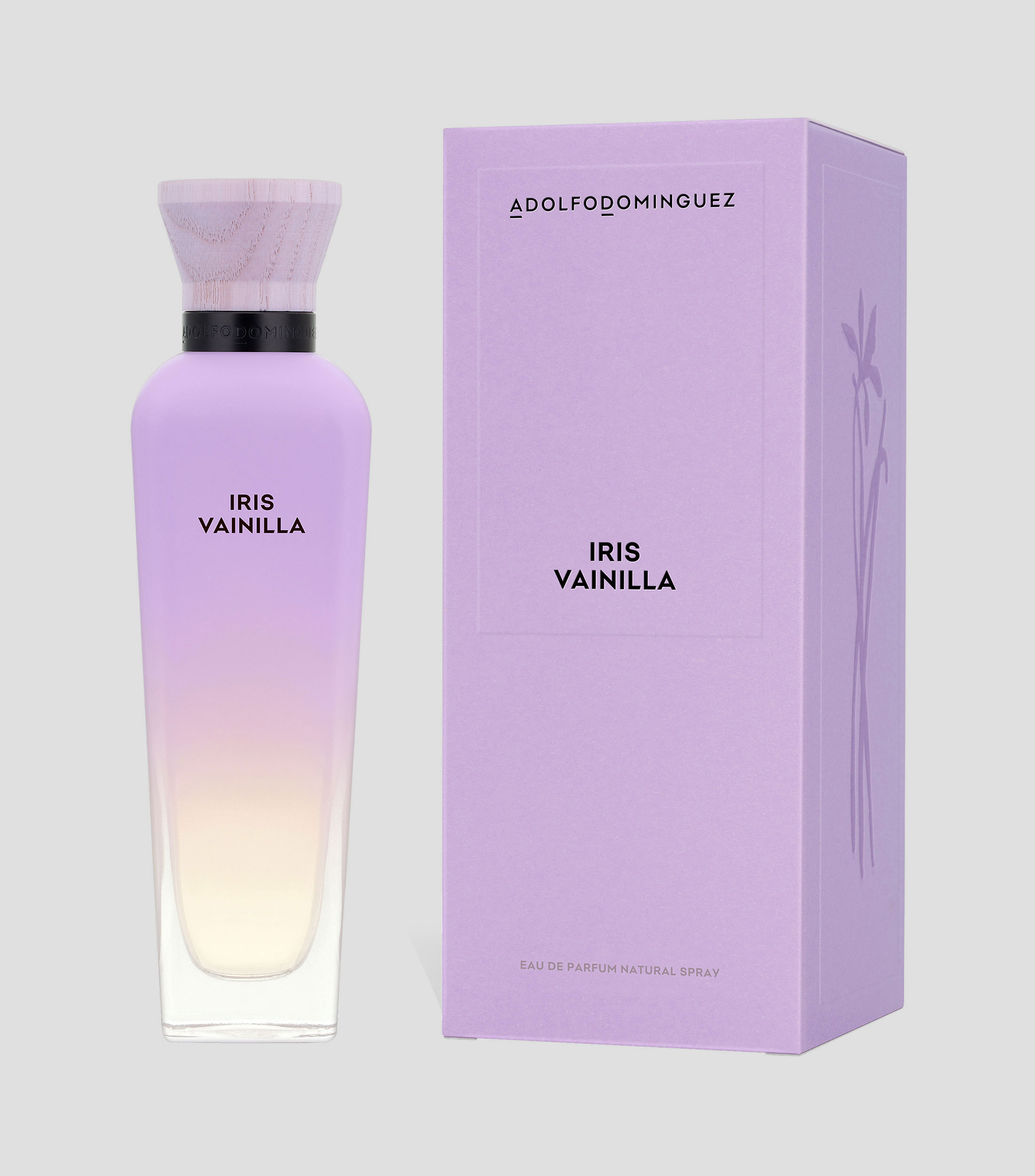 Adolfo Dominguez Perfume Iris Vainilla, Eau de Parfum, 120 ml para Mujer