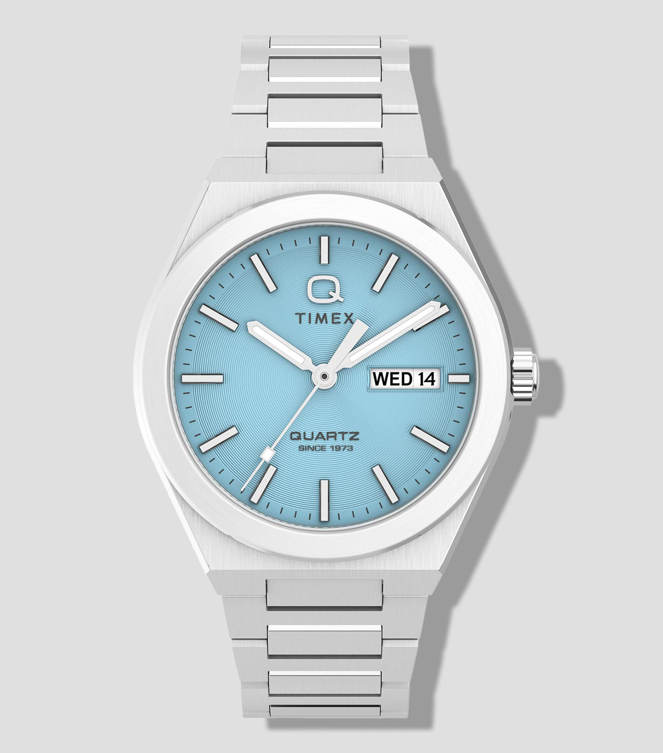 Reloj para Hombre Moderno Plateado