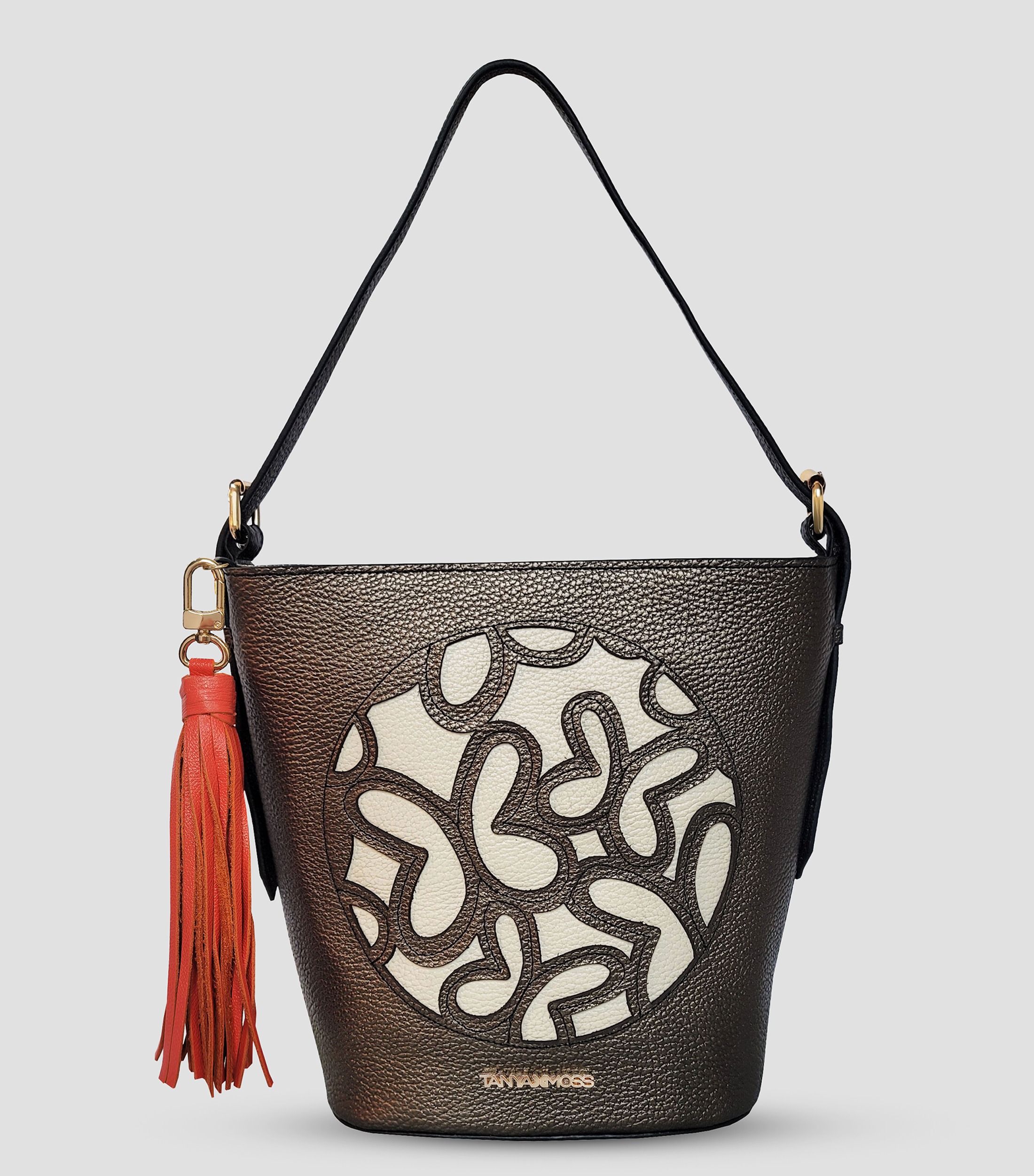 Bolsa tote gris Mujer