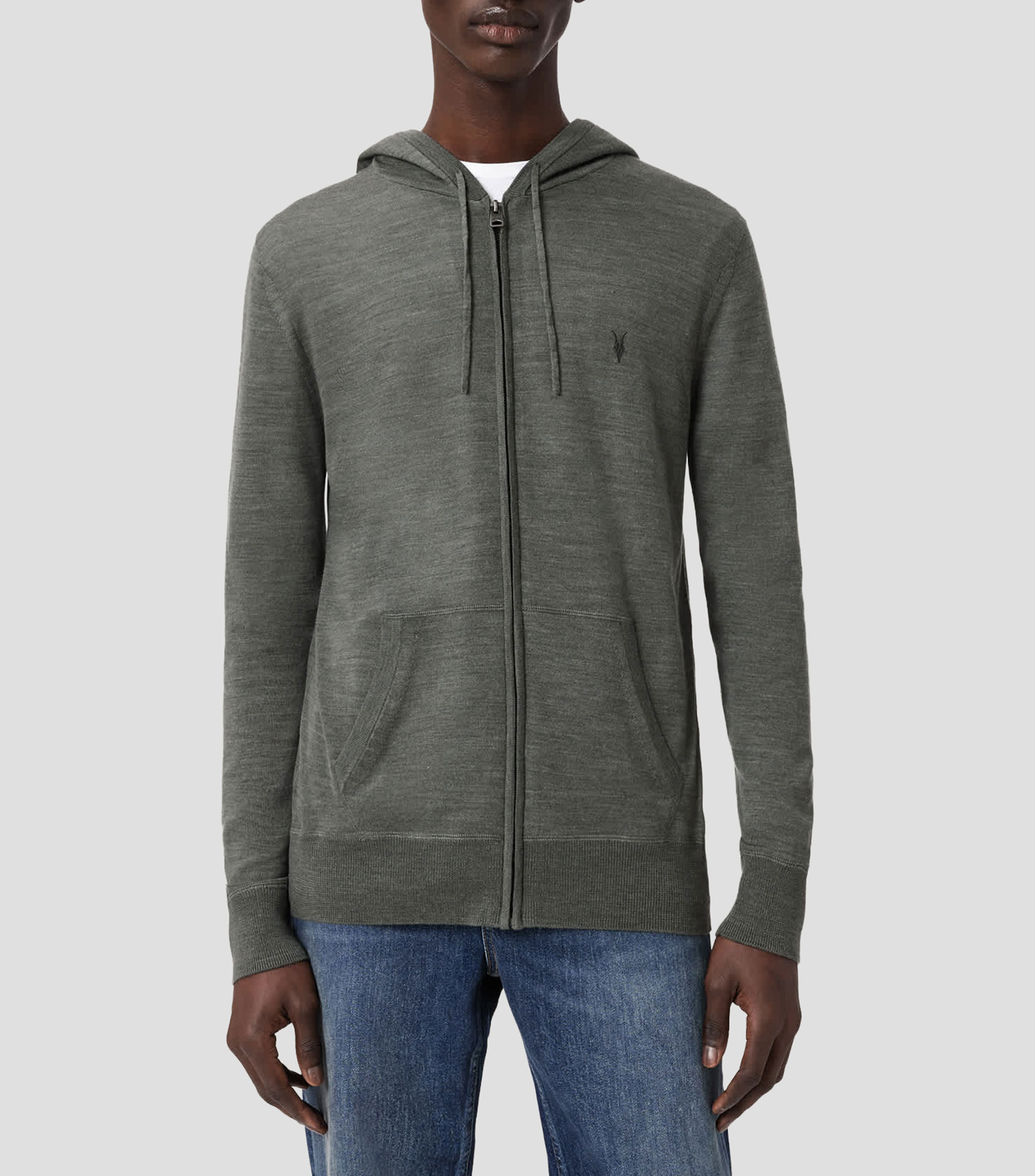 Sudadera con cierre y capucha Hombre