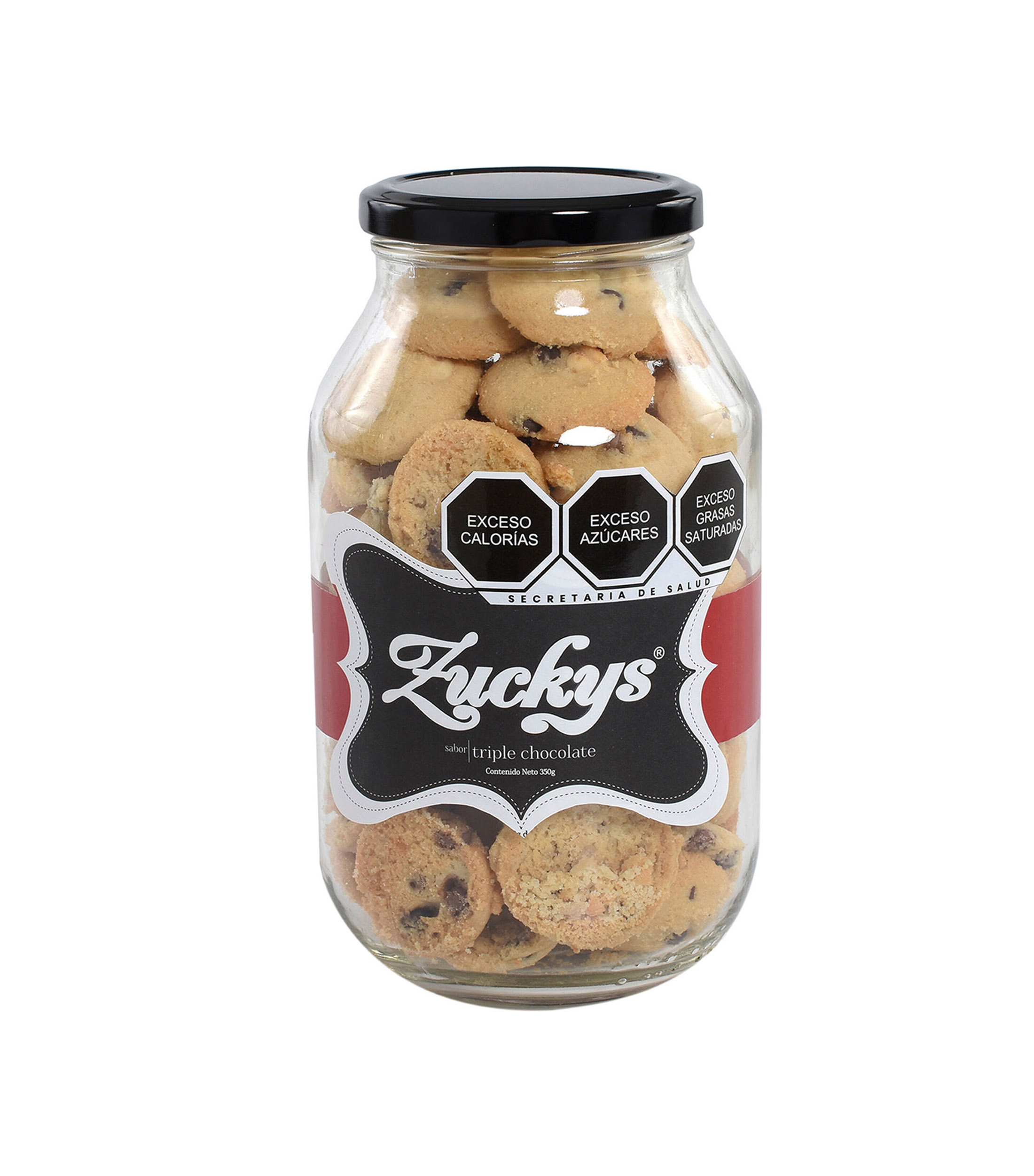 Galletas sabor triple chocolate, 350 g
