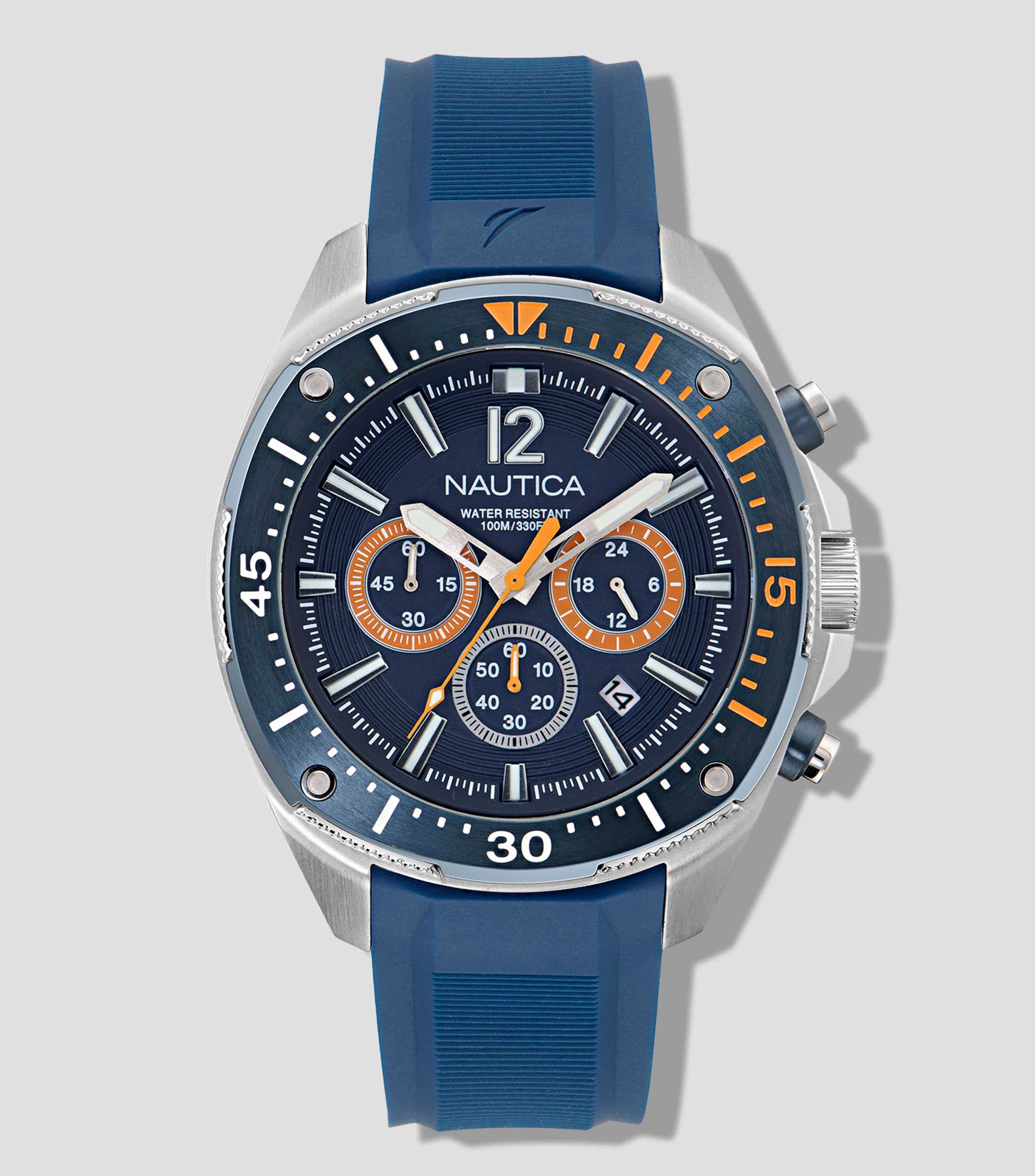 Set Reloj para Hombre, Moderno, Plateado, Azul