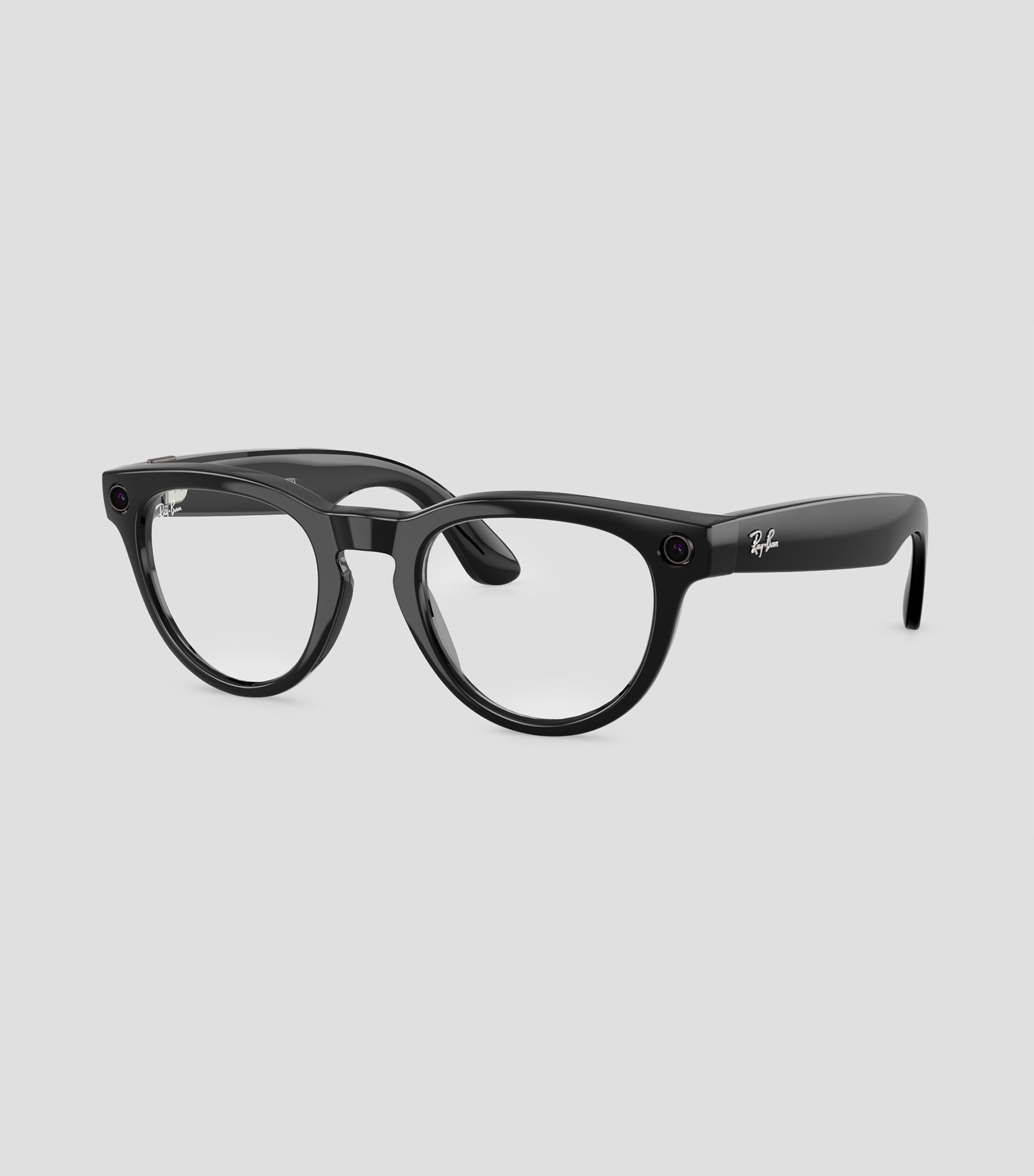 Lentes oftálmicos cuadrados Meta negros Unisex