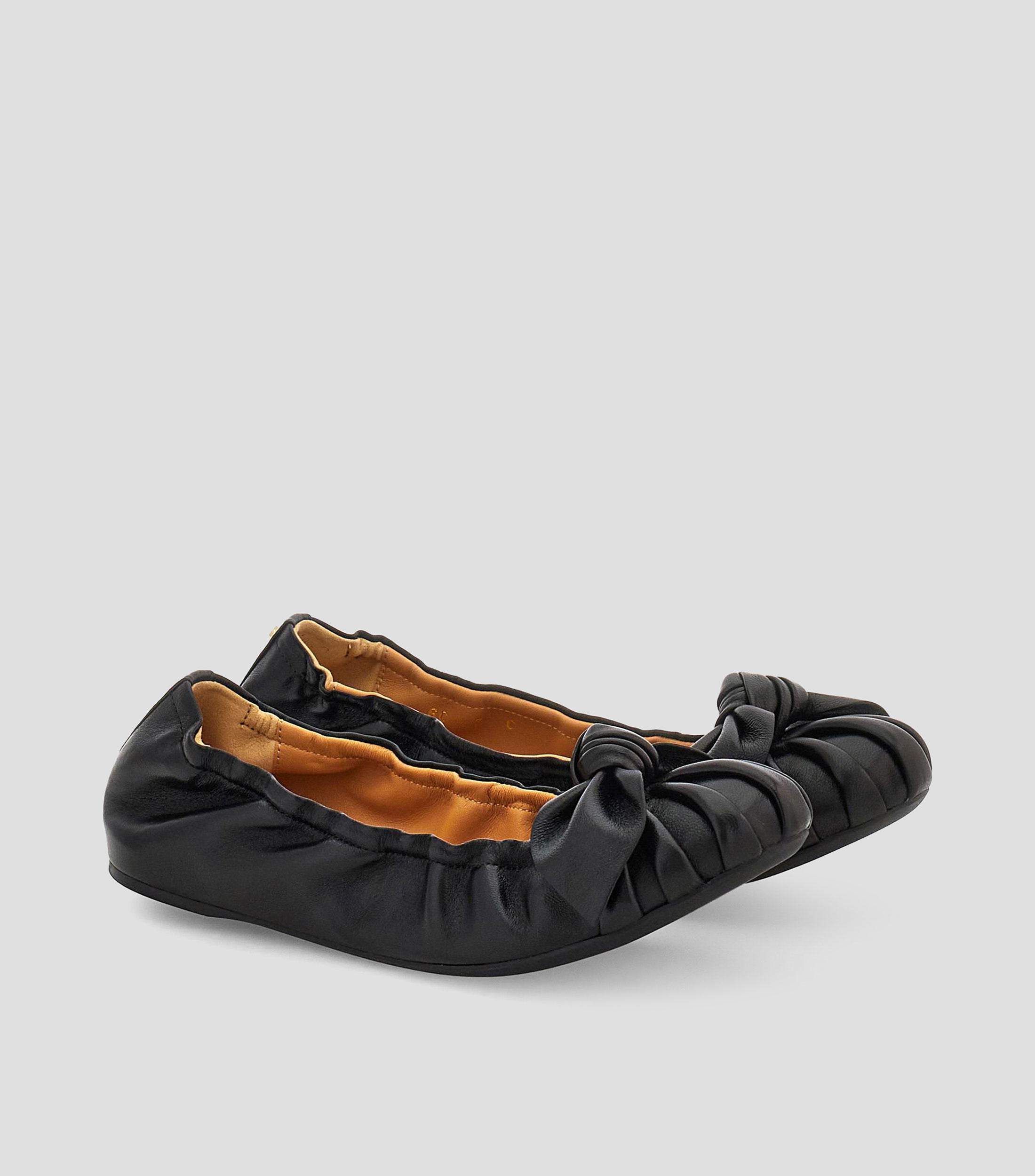 Flats con lazo Mujer