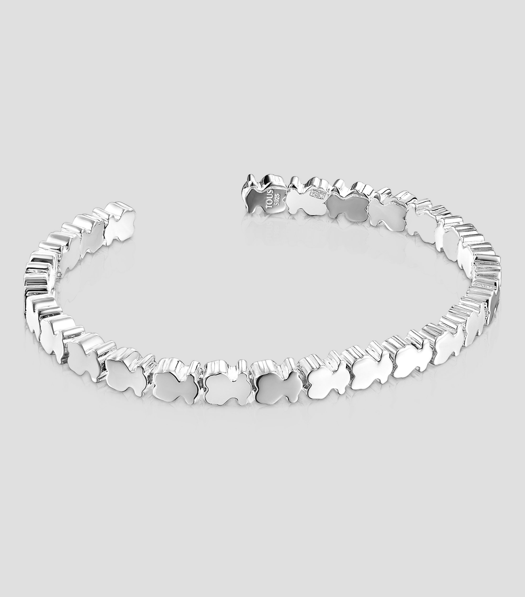 Esclava en plata .925 Straight Mujer