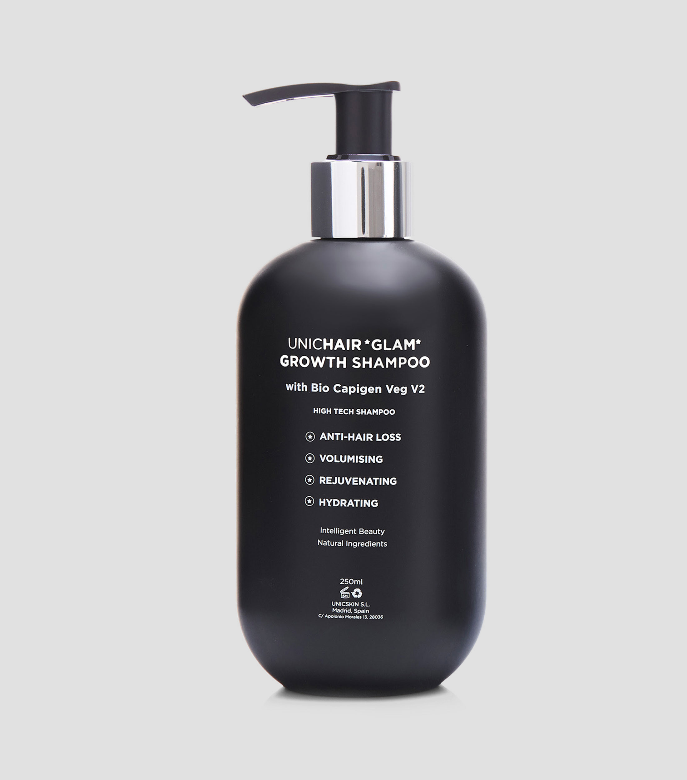 Shampoo para Cabello Unichair Glam, 100 ml