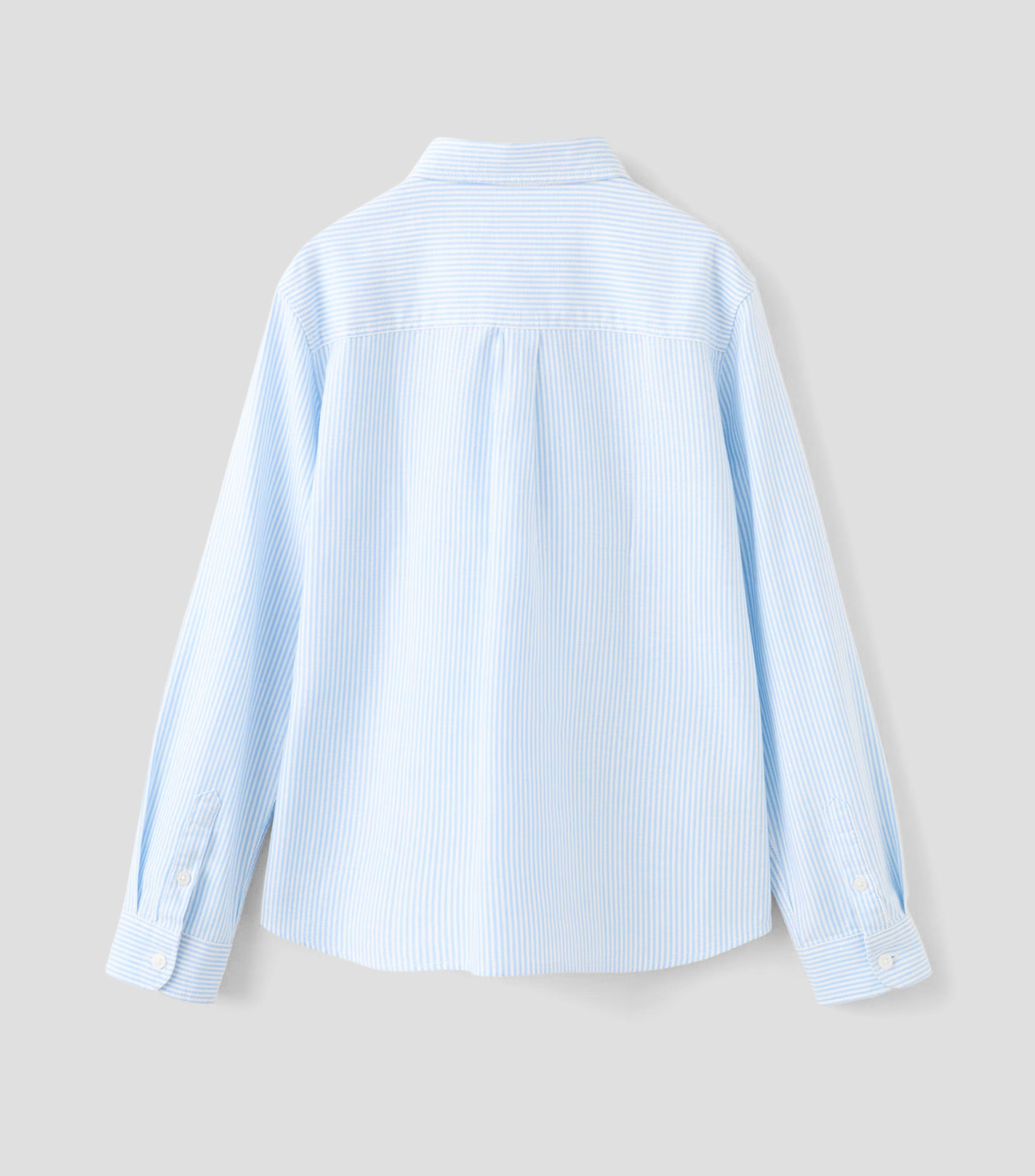 Camisa rayas manga larga Niño
