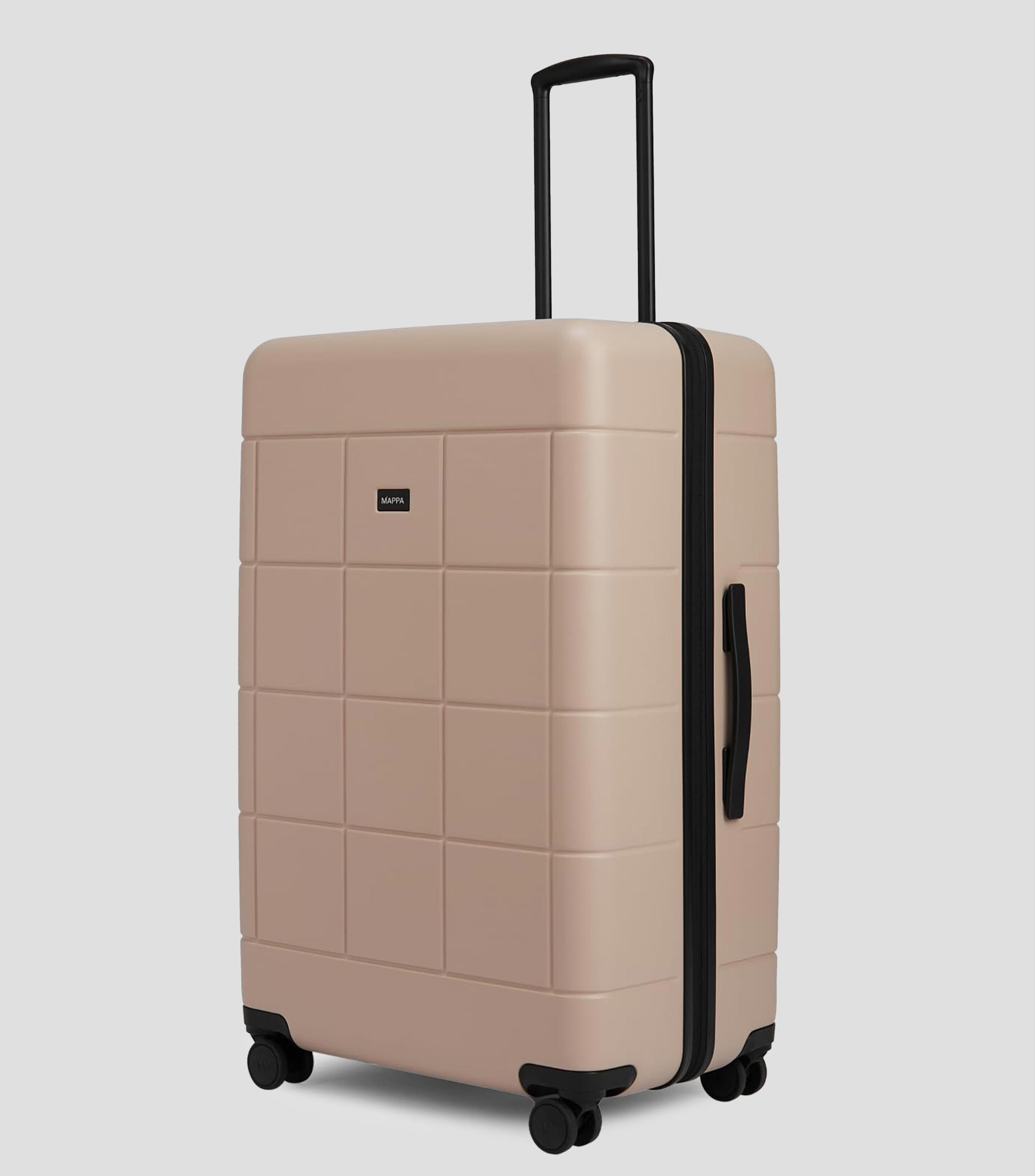 Maleta de viaje beige