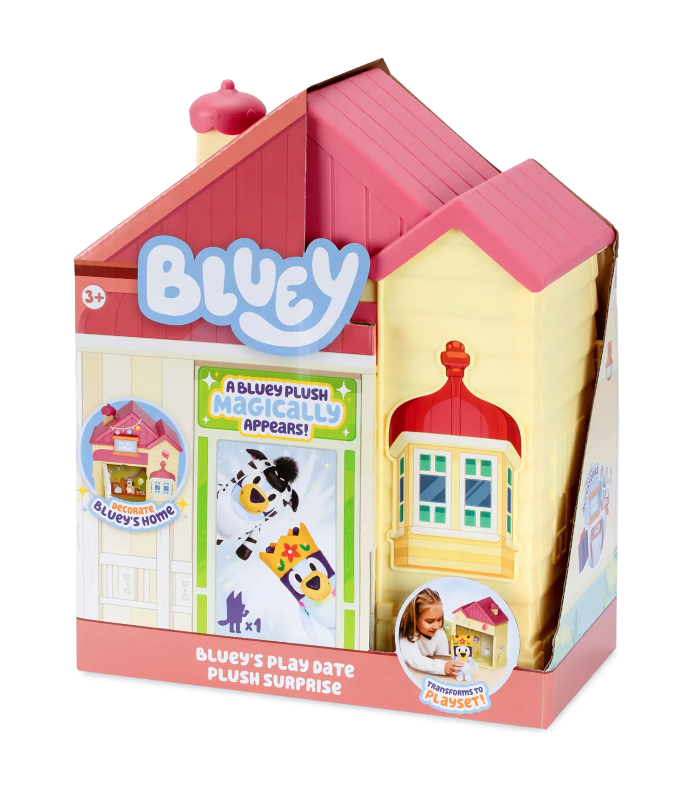 Casa Bluey con Peluche Sorpresa