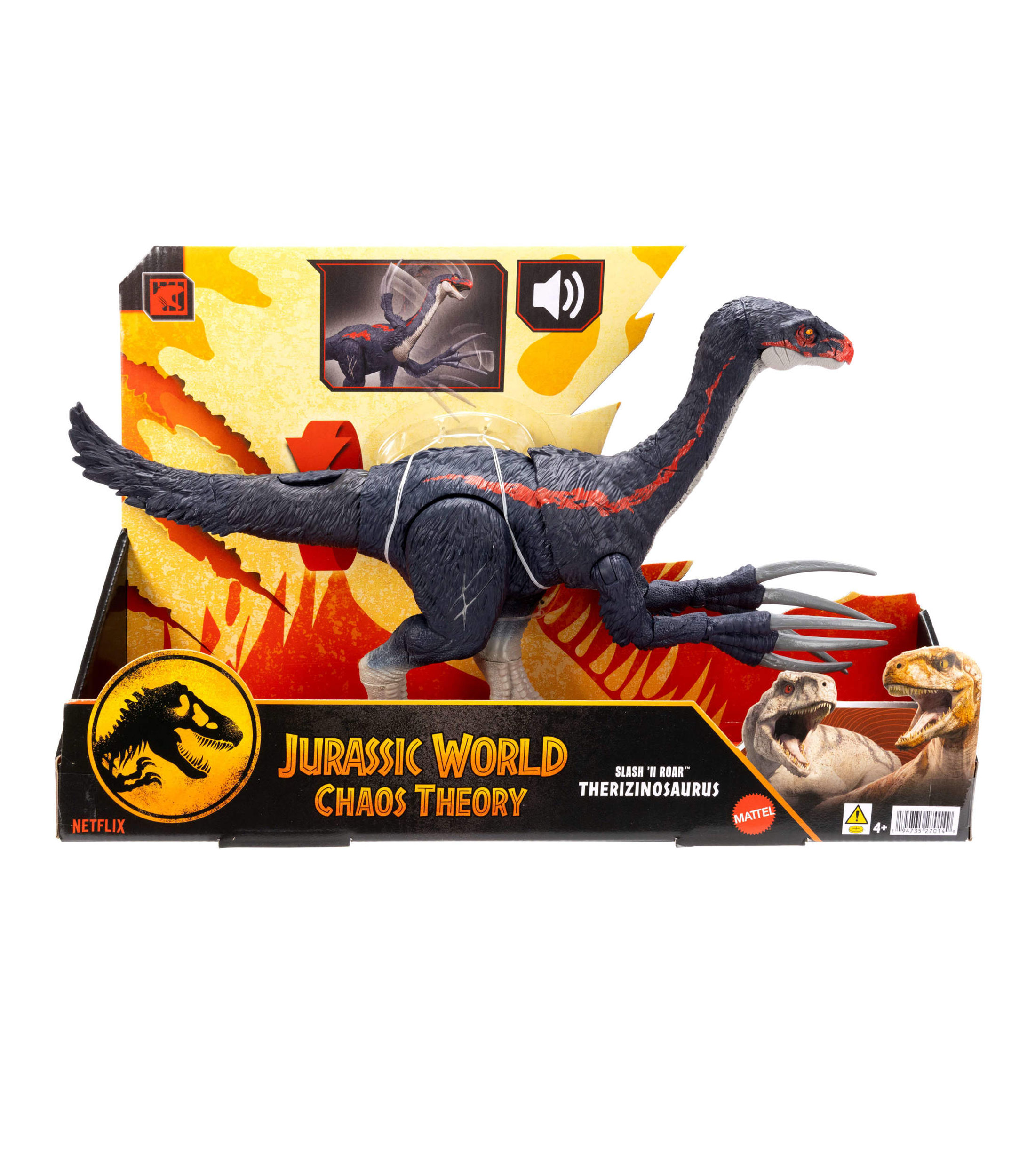 JURASSIC WORLD DINOSAURIO THERIZINOSAURU