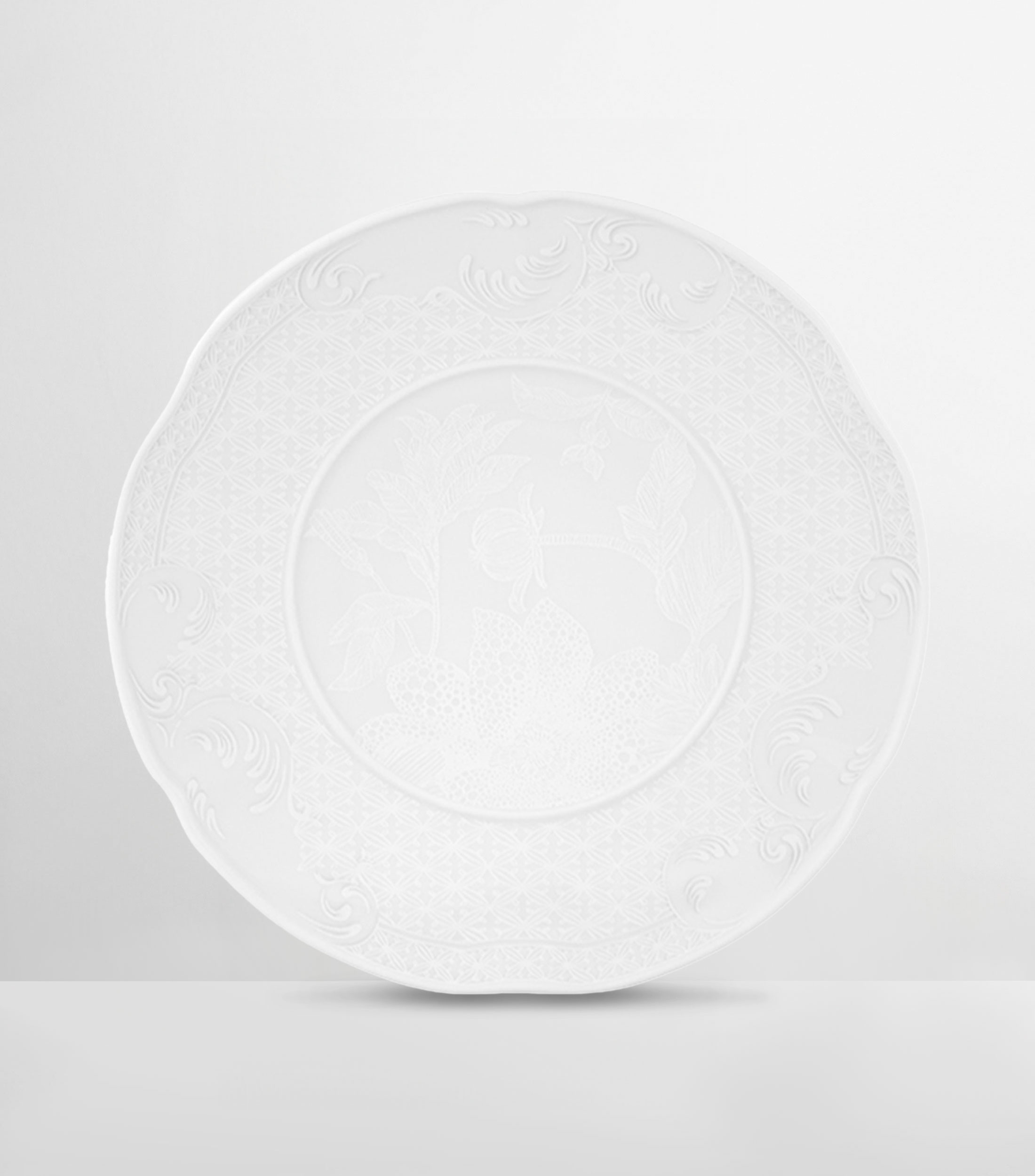 Plato para pan Duality con flores