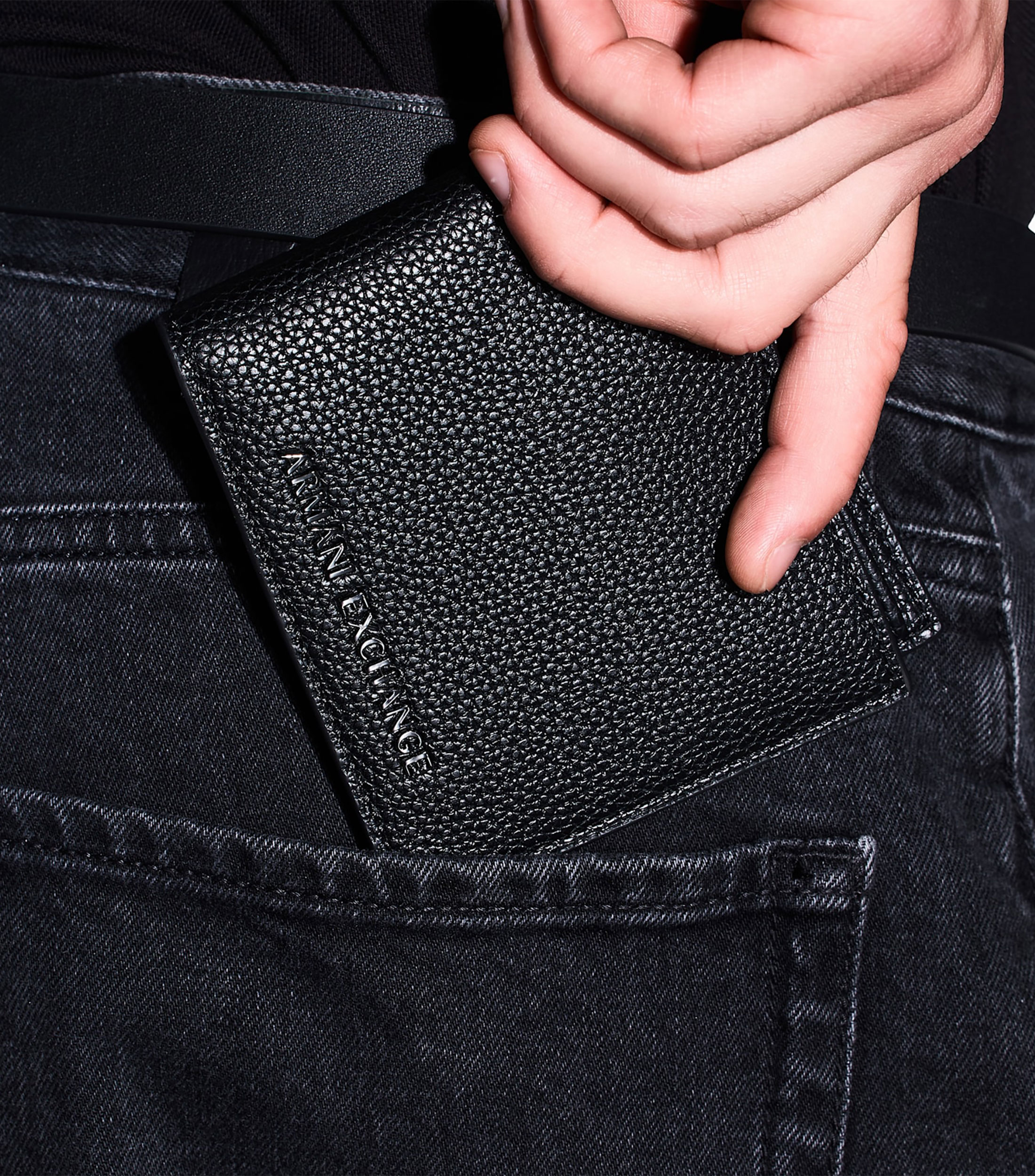 Cartera fantasía granulada Hombre