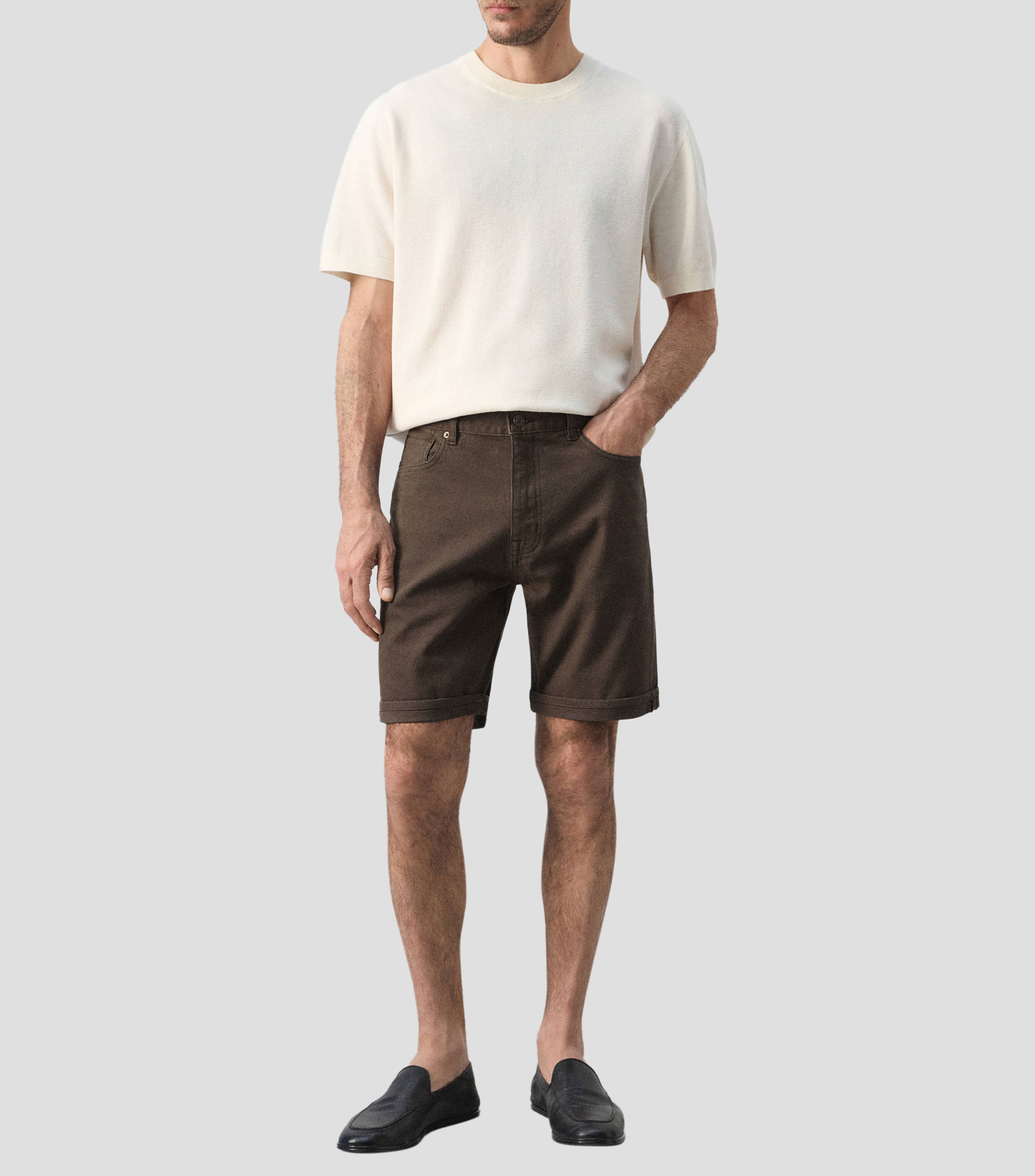 Bermuda liso Hombre