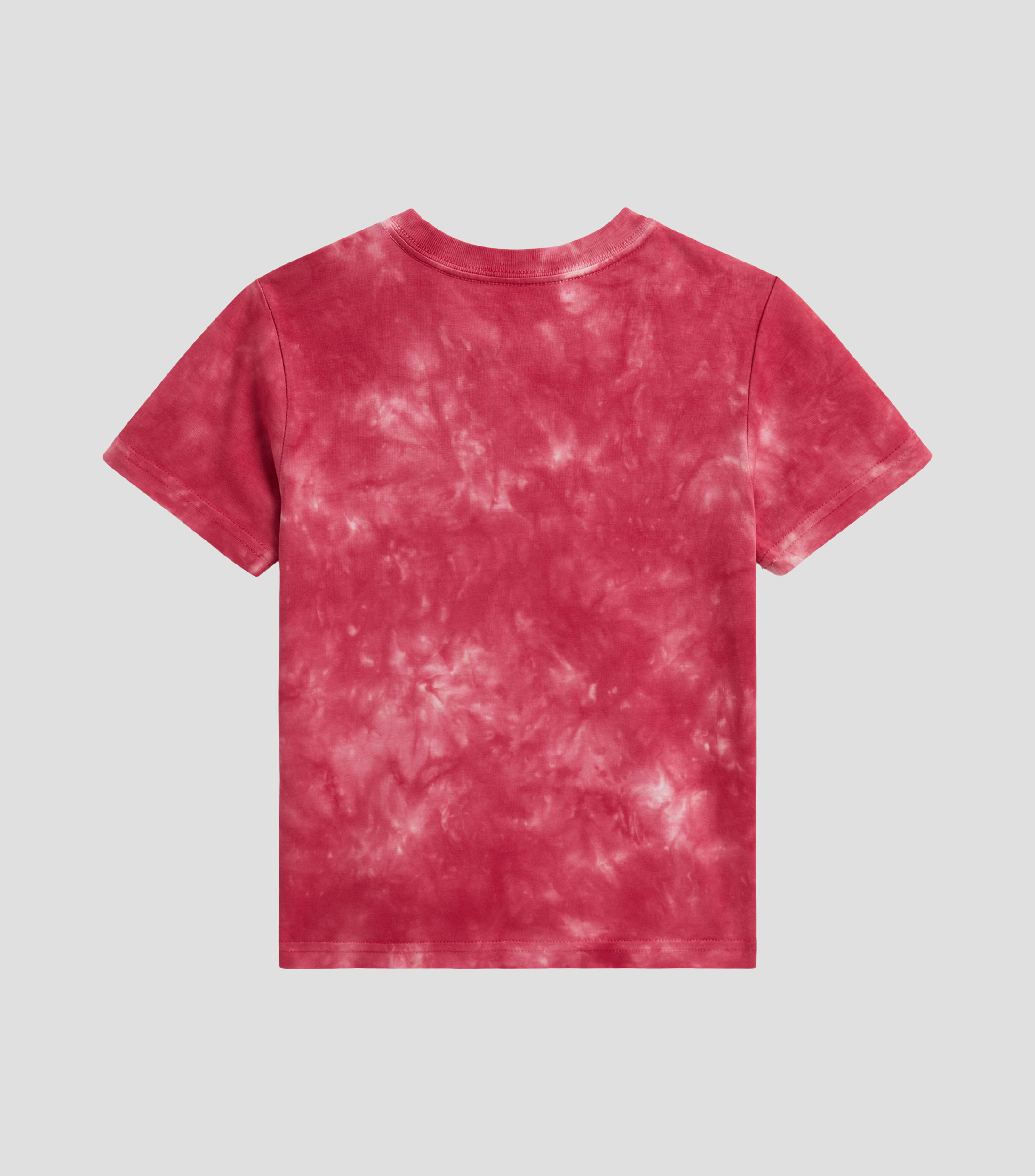 Playera de cuello redondo con manga corta estampada Bebé