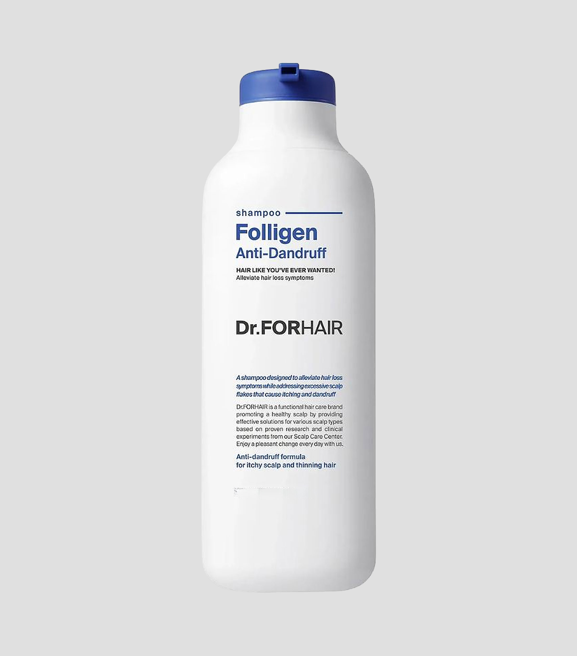 Shampoo Folligen Anti Dandruff, 500 ml