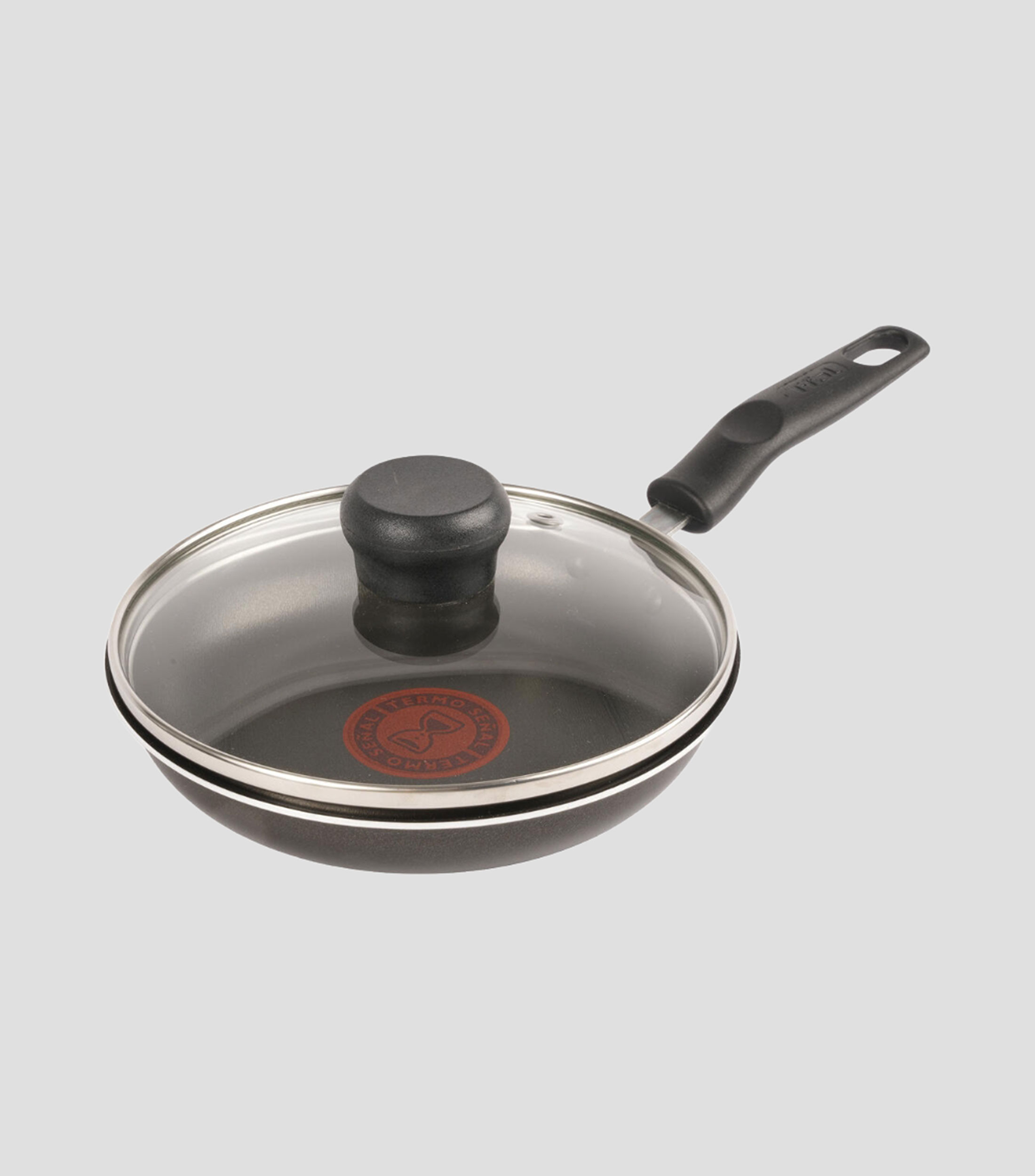 Sartén con tapa en aluminio 16 cm