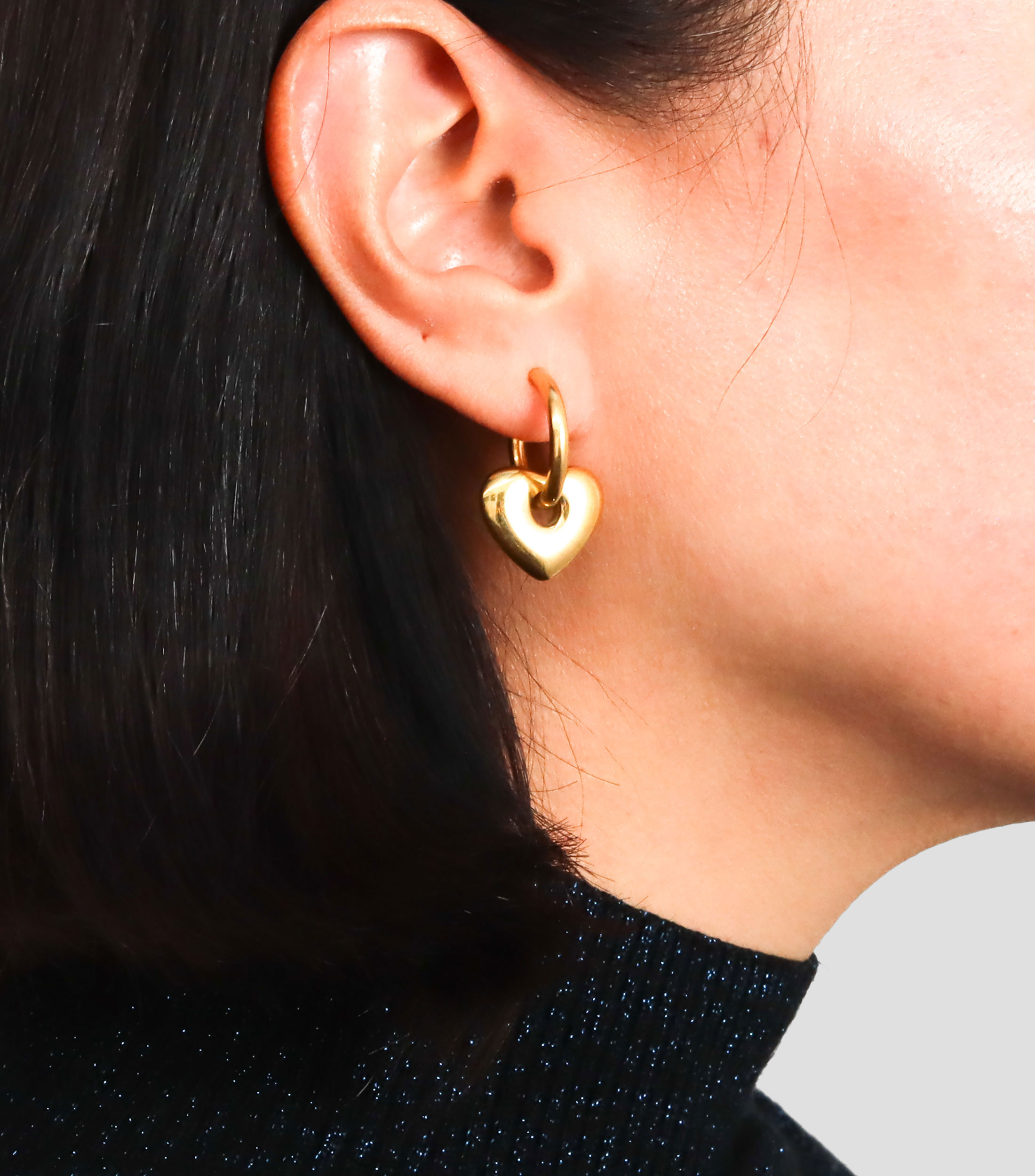 Aretes Corazón Mujer