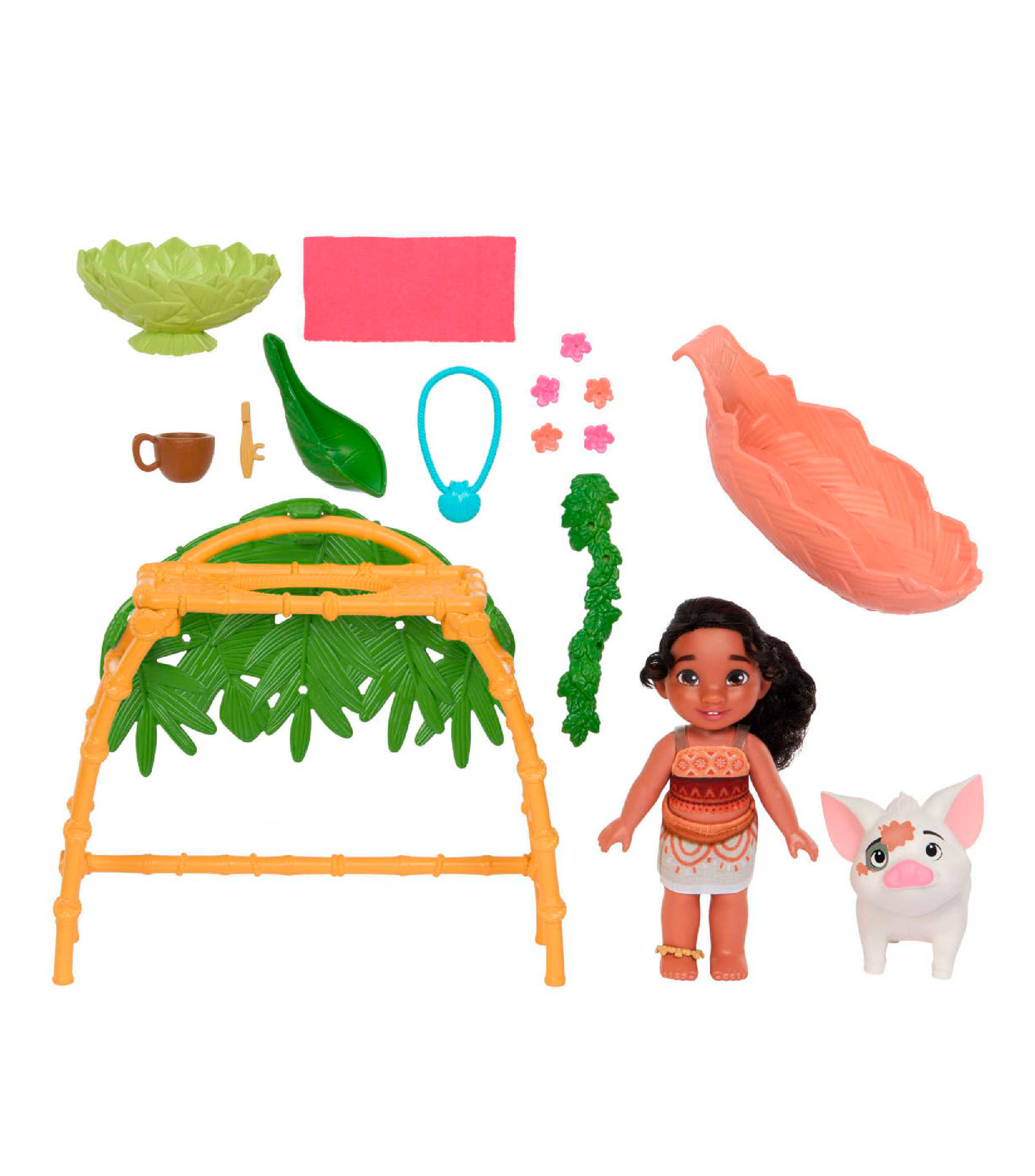 Set Moana 2 Simea y Pua Hora del Bano