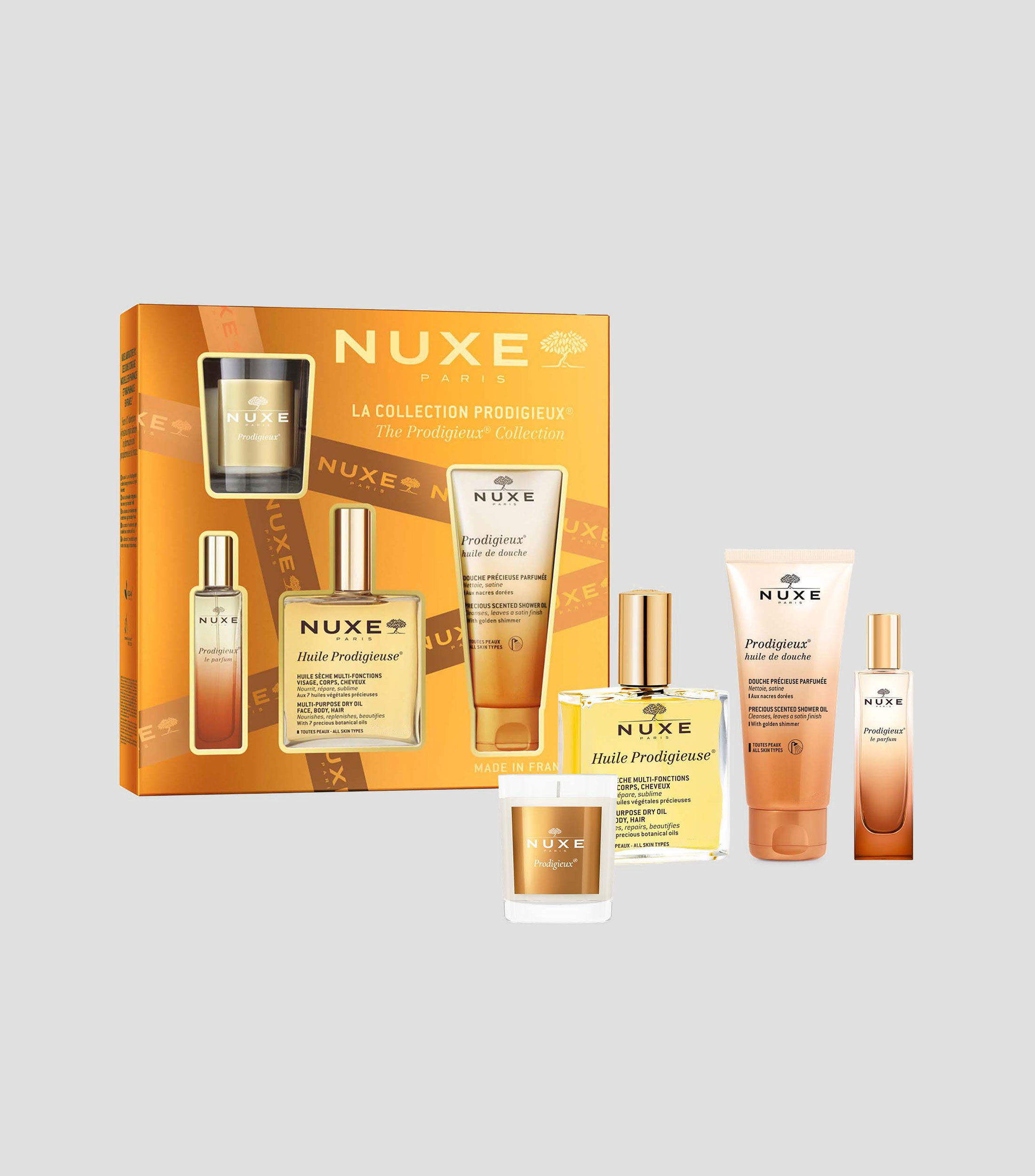 Set rutina completa prodigieux con huile prodigieuse Unisex