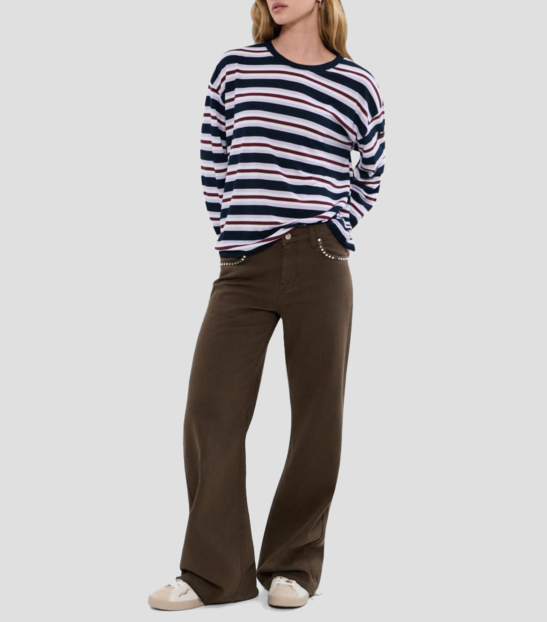 Pantalón Rigo liso Mujer