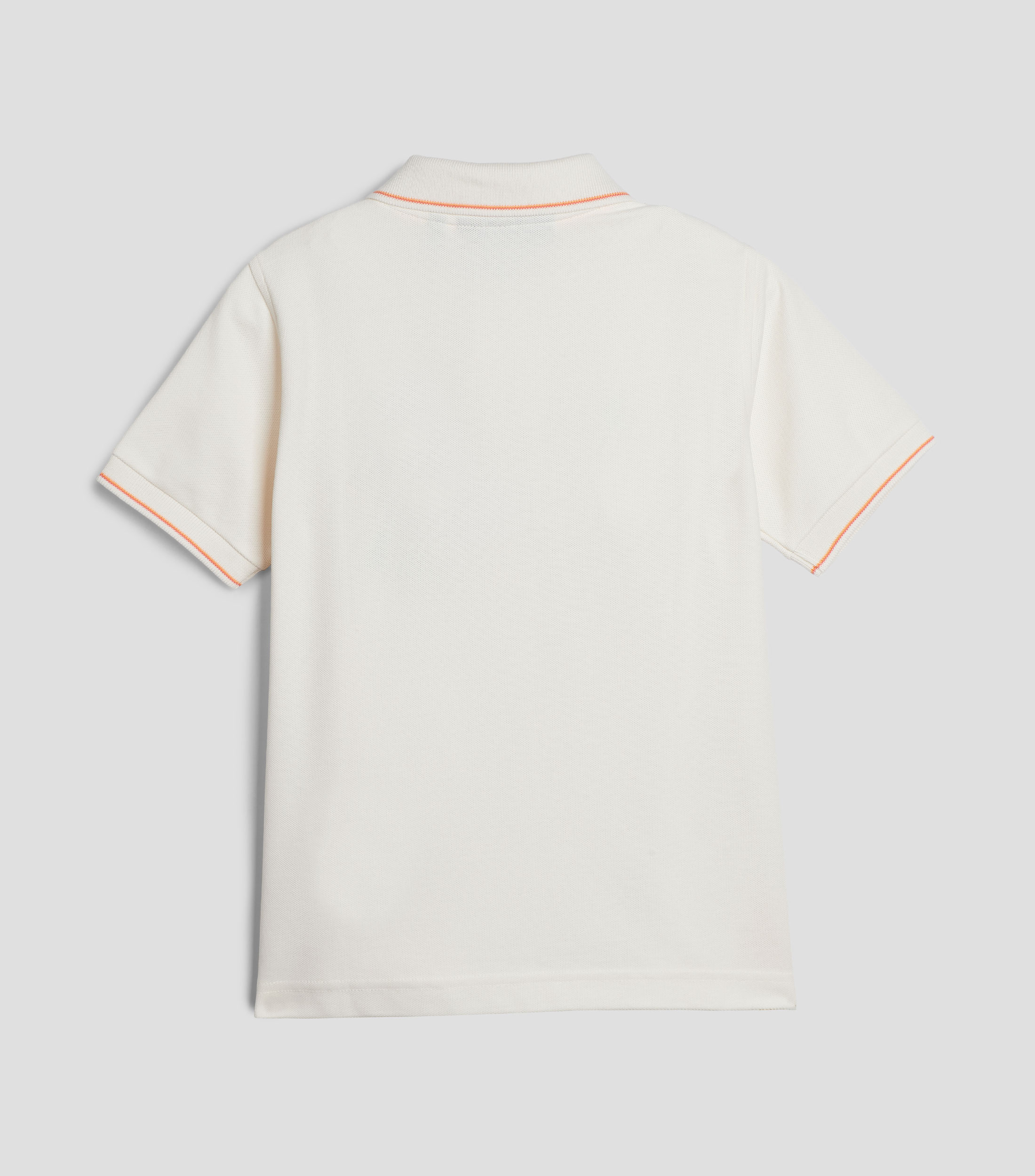 Playera tipo polo manga corta lisa Niño