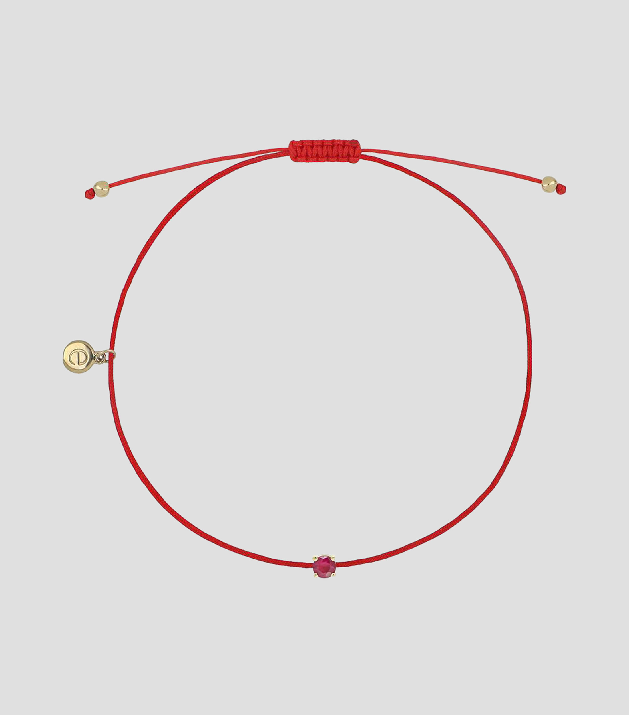 Pulsera con rubí Mujer