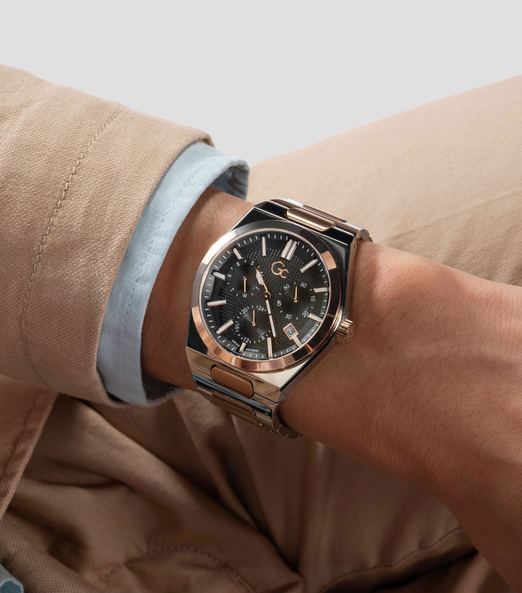 Reloj para Hombre Gc Prodigy Casual, Negro