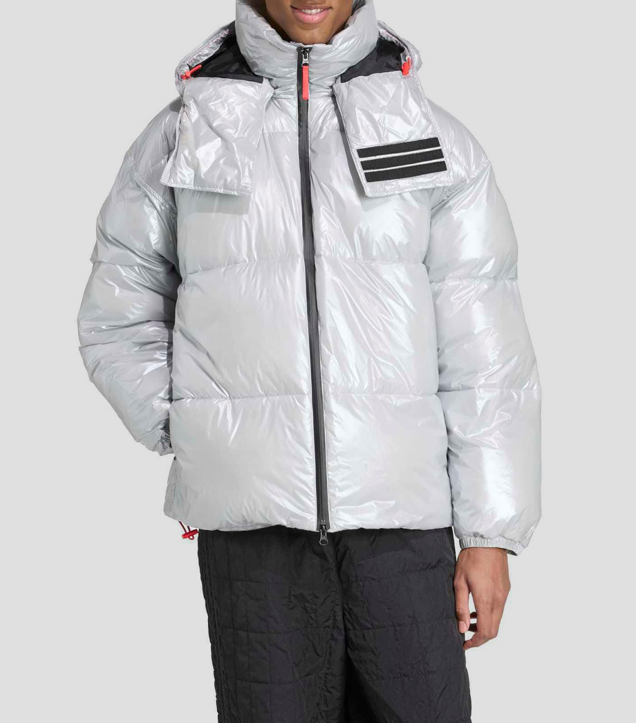 Chamarra para entrenamiento con capucha lisa Hombre