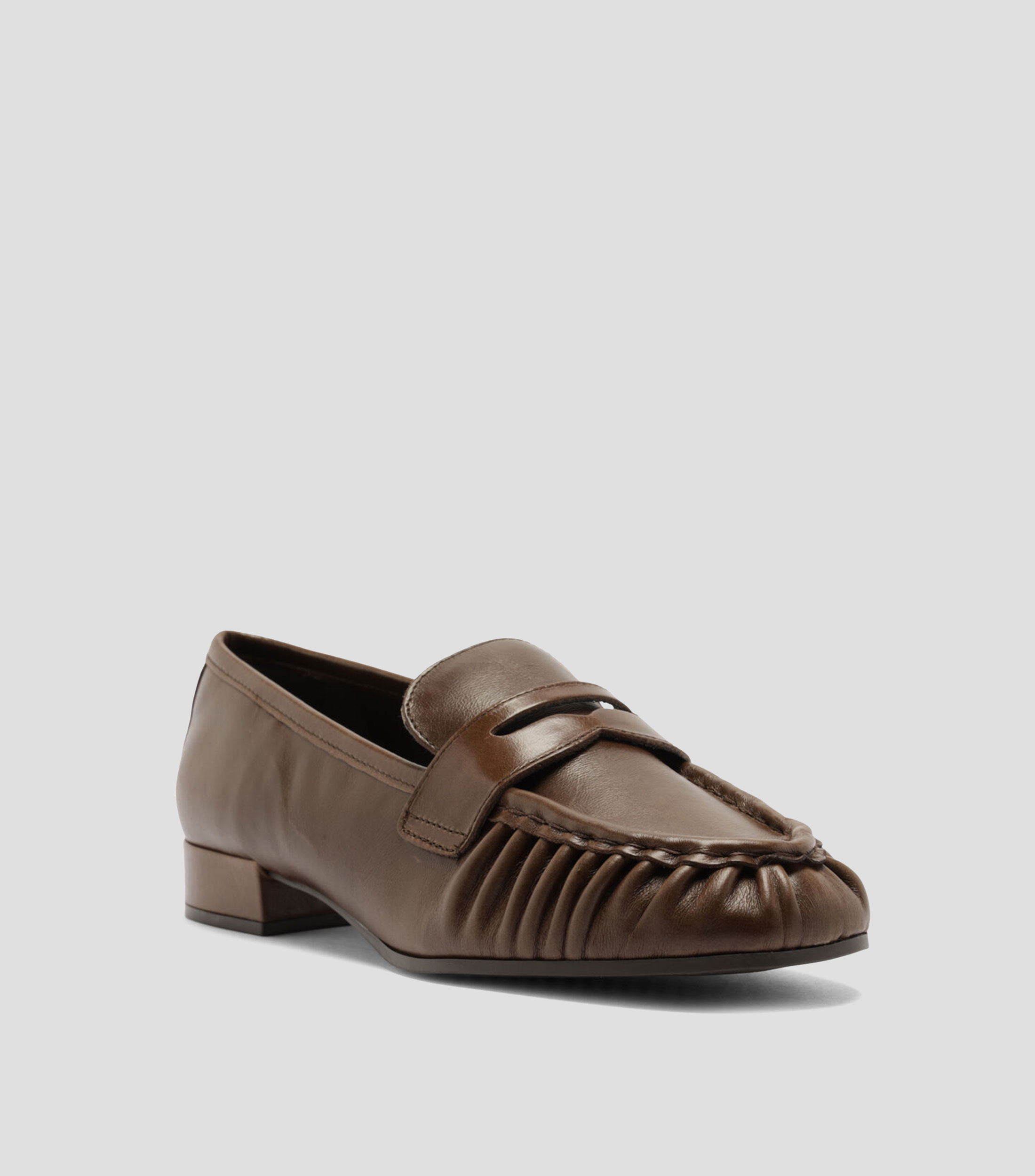 Mocasines en piel Mujer