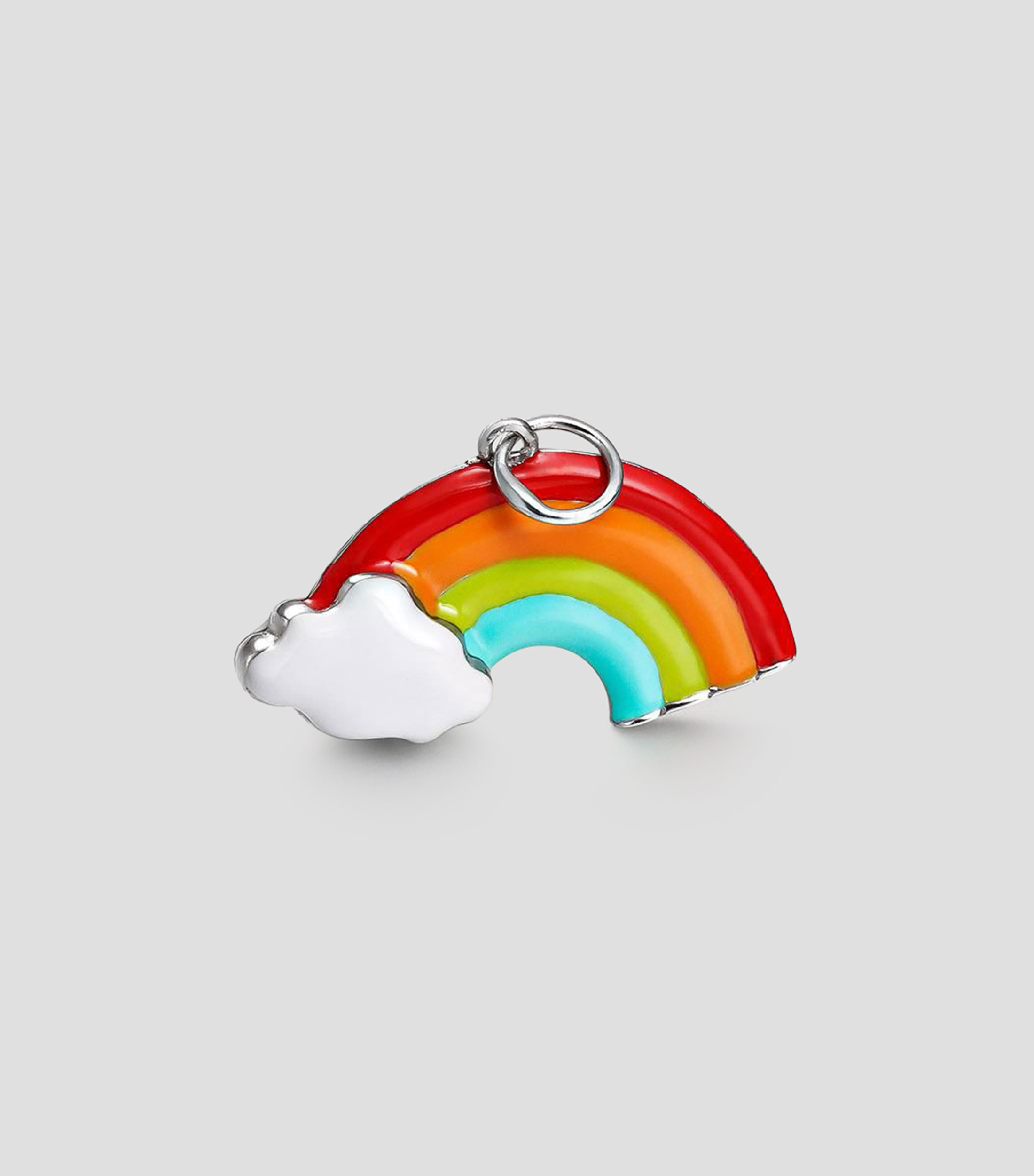 Charm de arcoíris en plata .925 Cul de Sac Mujer