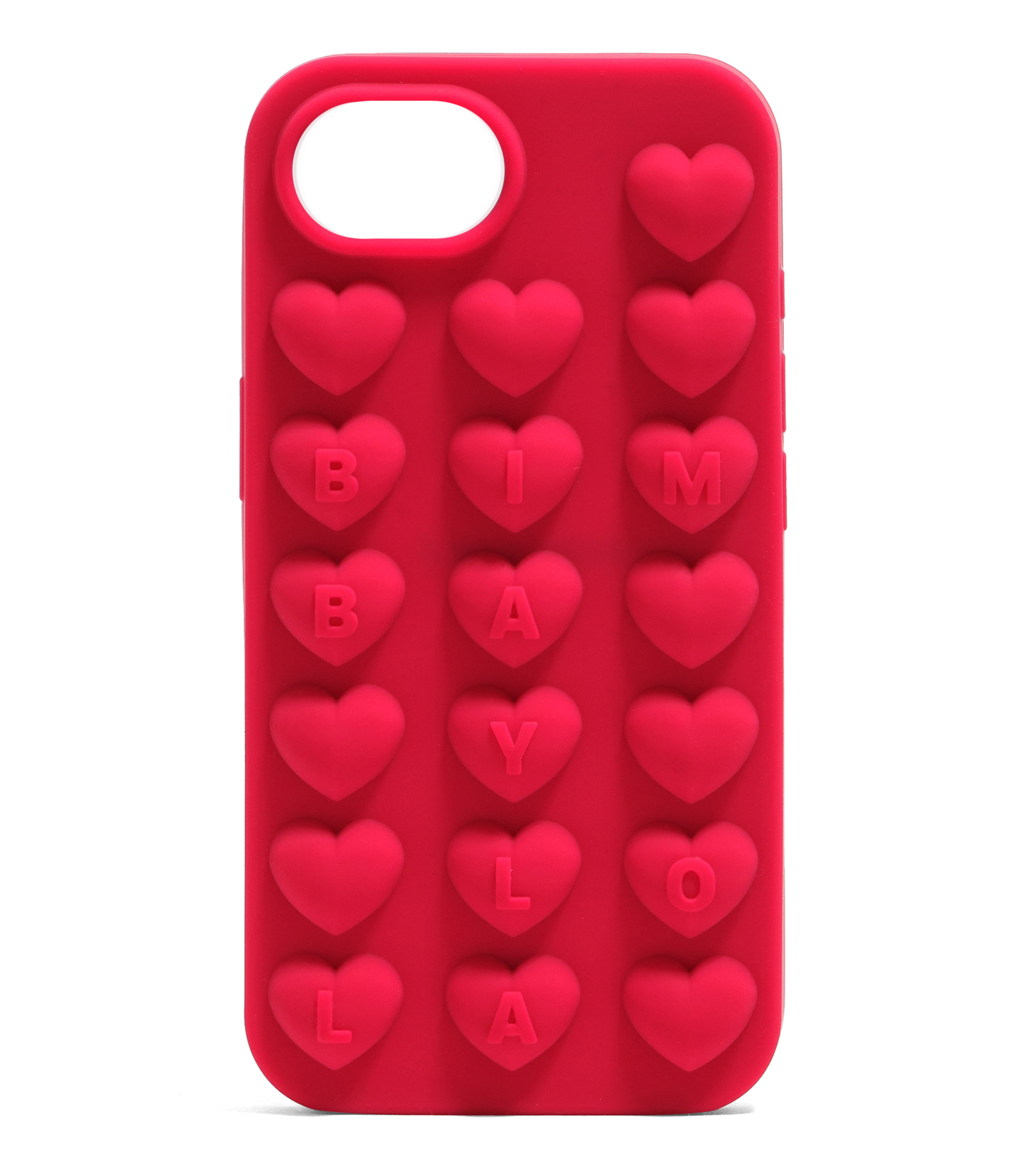 Funda silicona iPhone 16e frambuesa