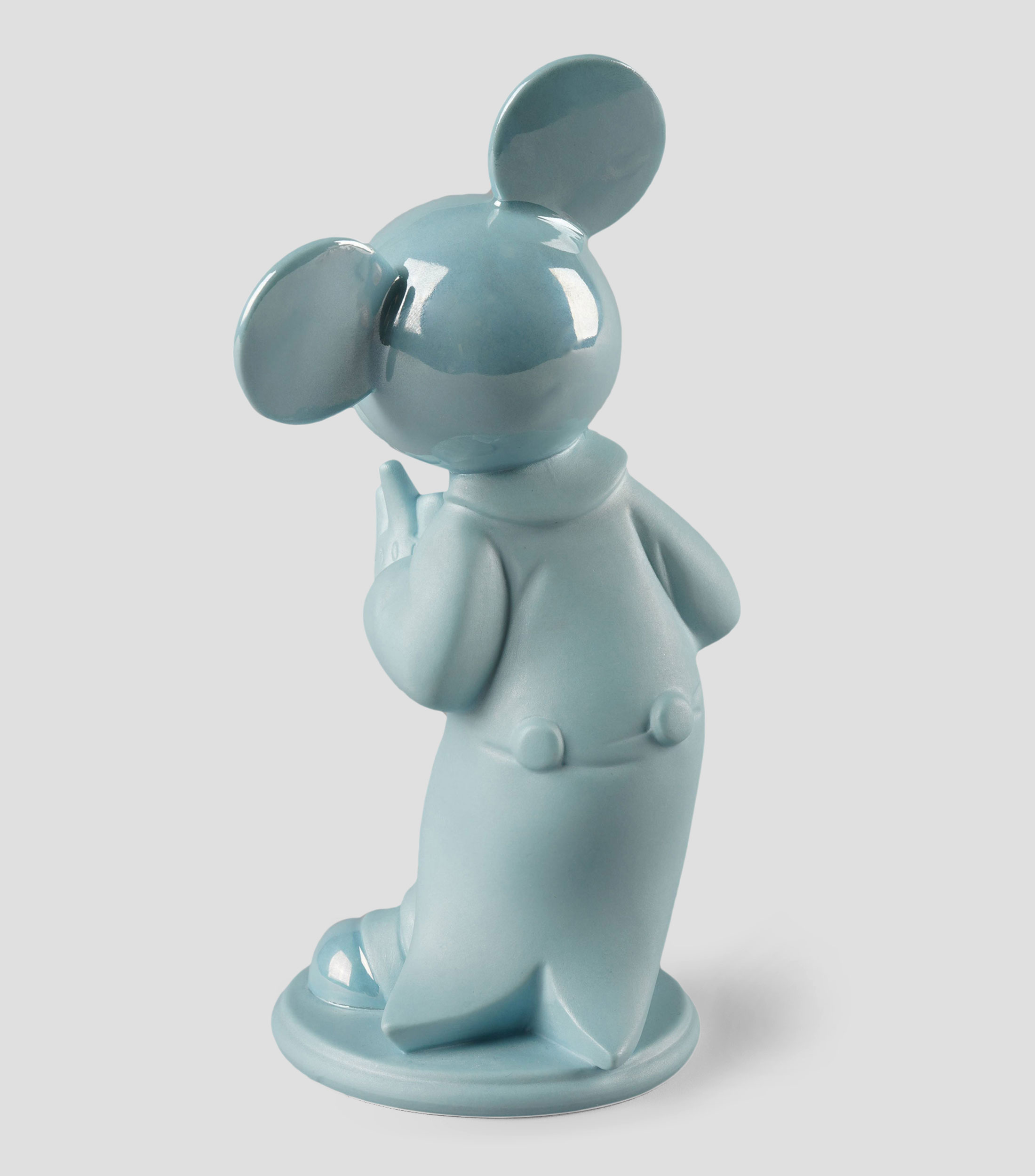 Figura Decorativa Mickey Mouse Azul en porcelana