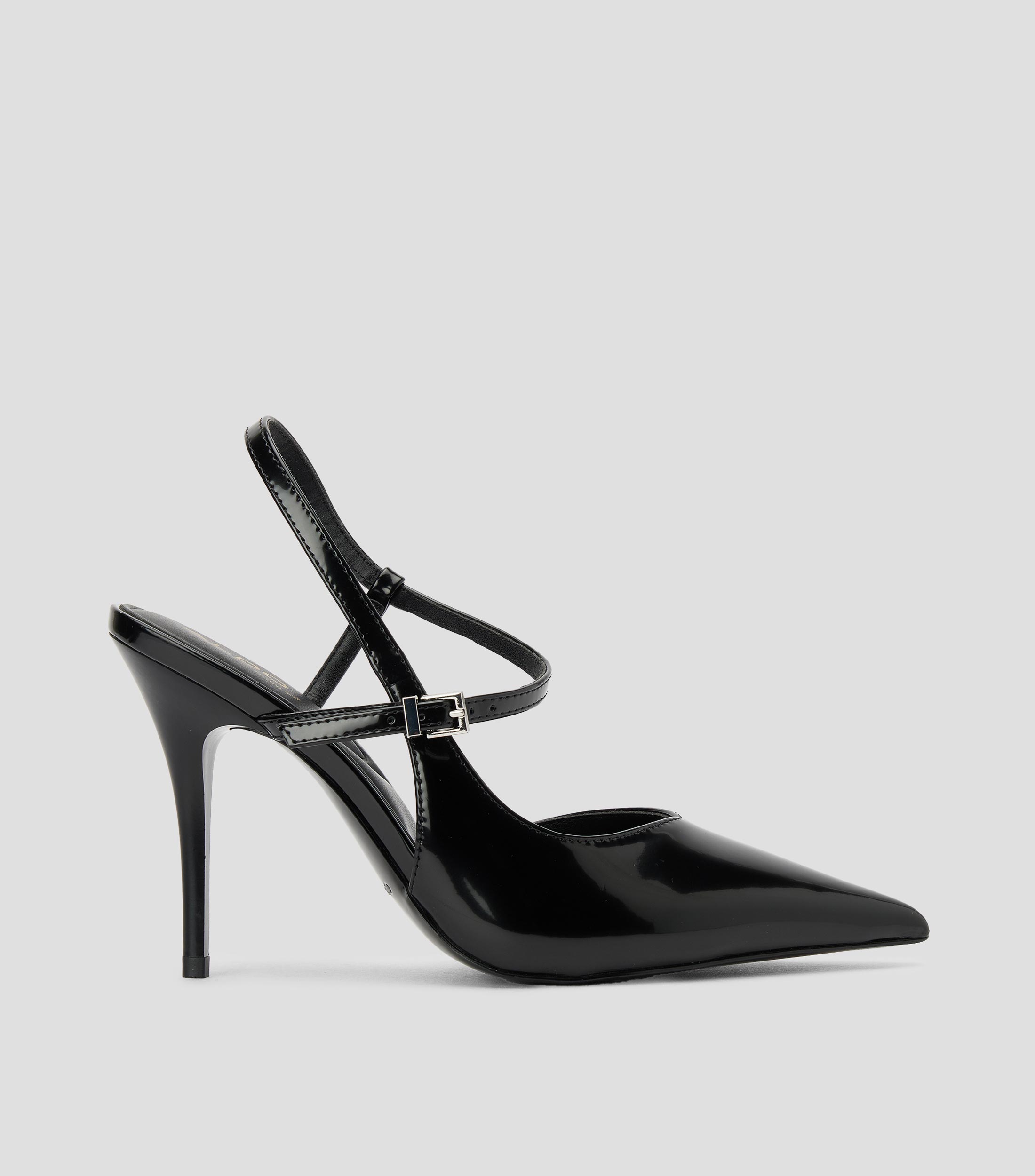Zapatillas tacón alto de aguja lisas Mujer
