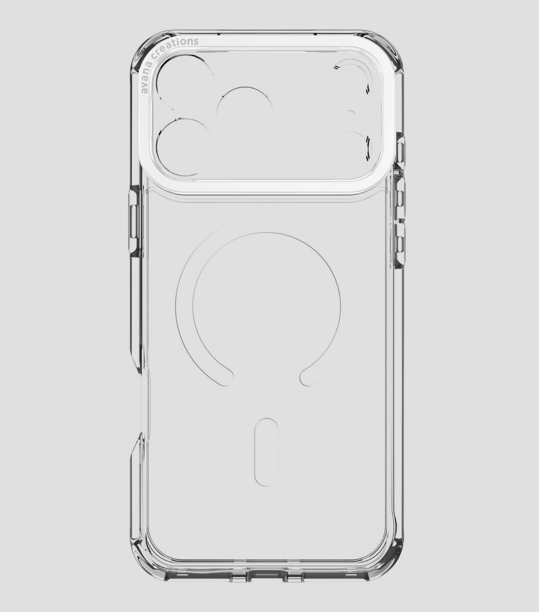 Funda iPhone 17 Pro, transparente