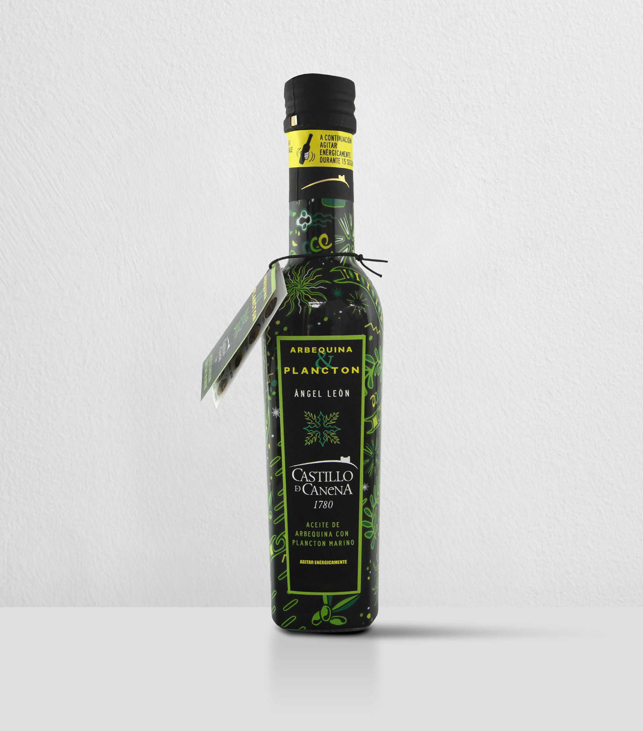 Aceite AOVE de Arbequina con Plancton marino, 250 ml