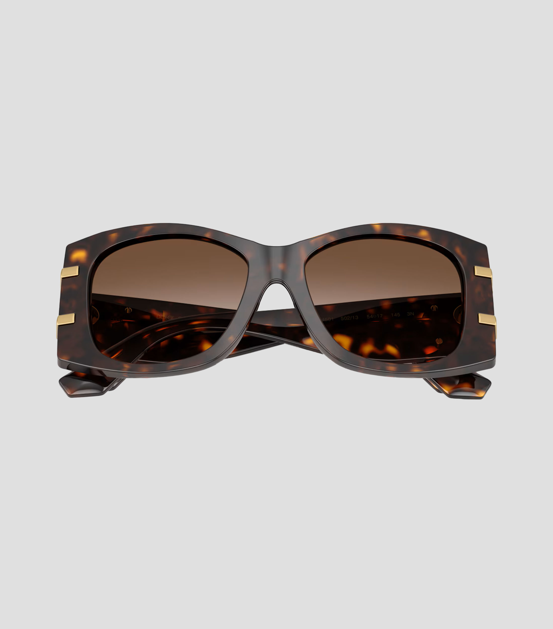 Lentes de sol mariposa marrón Mujer