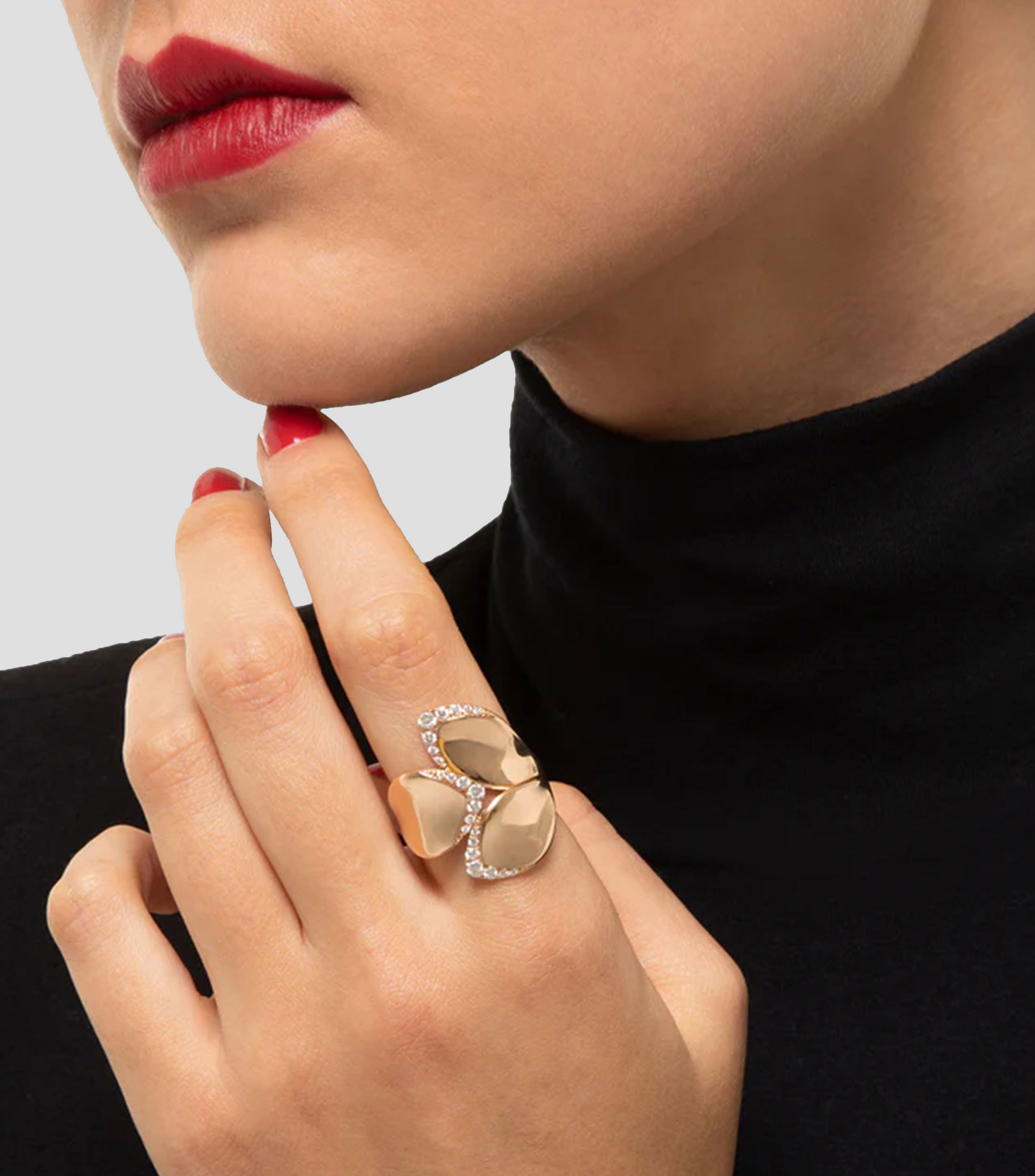 Anillo con Incrustaciones Mujer