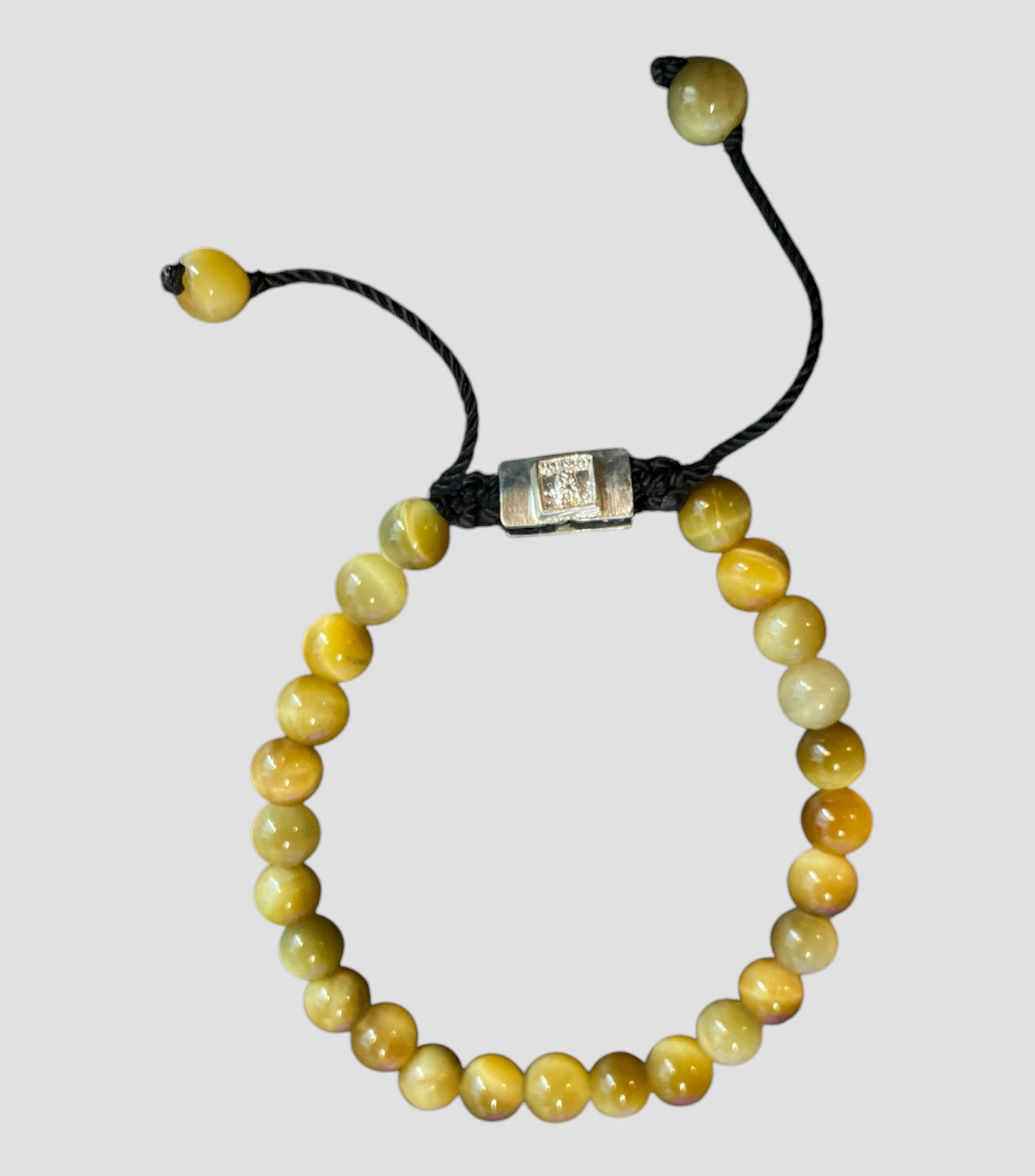 Pulsera con ojo de tigre Hombre