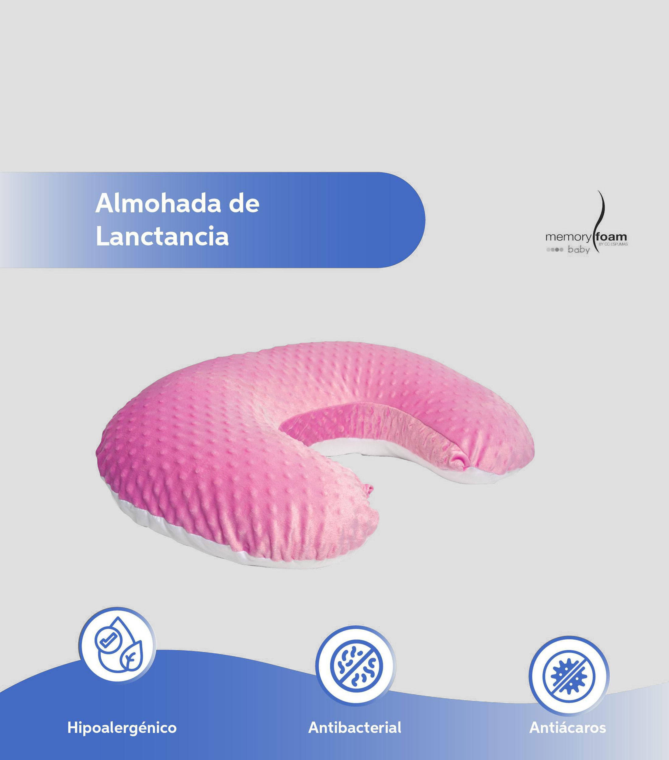 Almohada de lactancia, Rosa