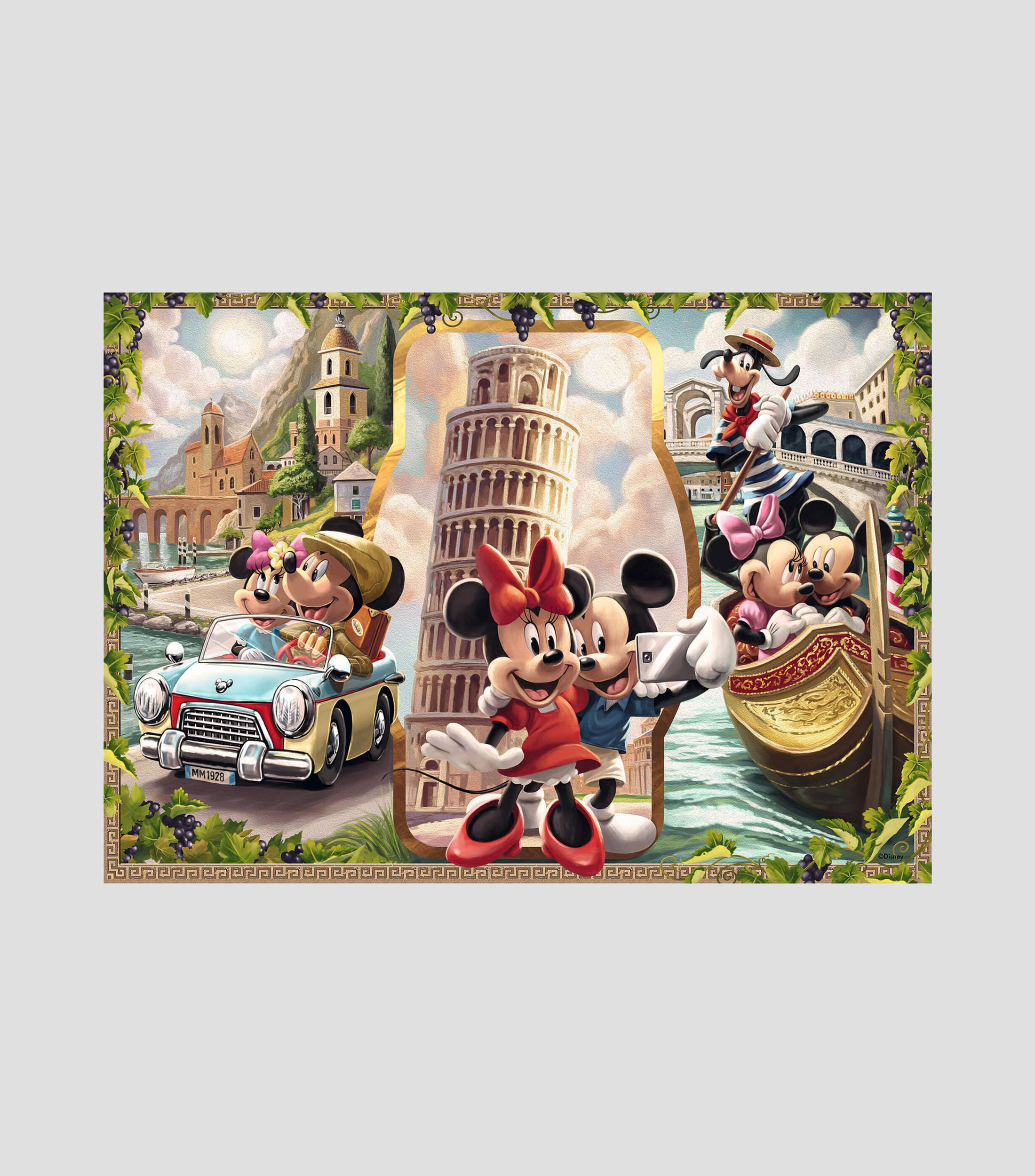 Rompecabezas 2D Vacation Mickey Minnie