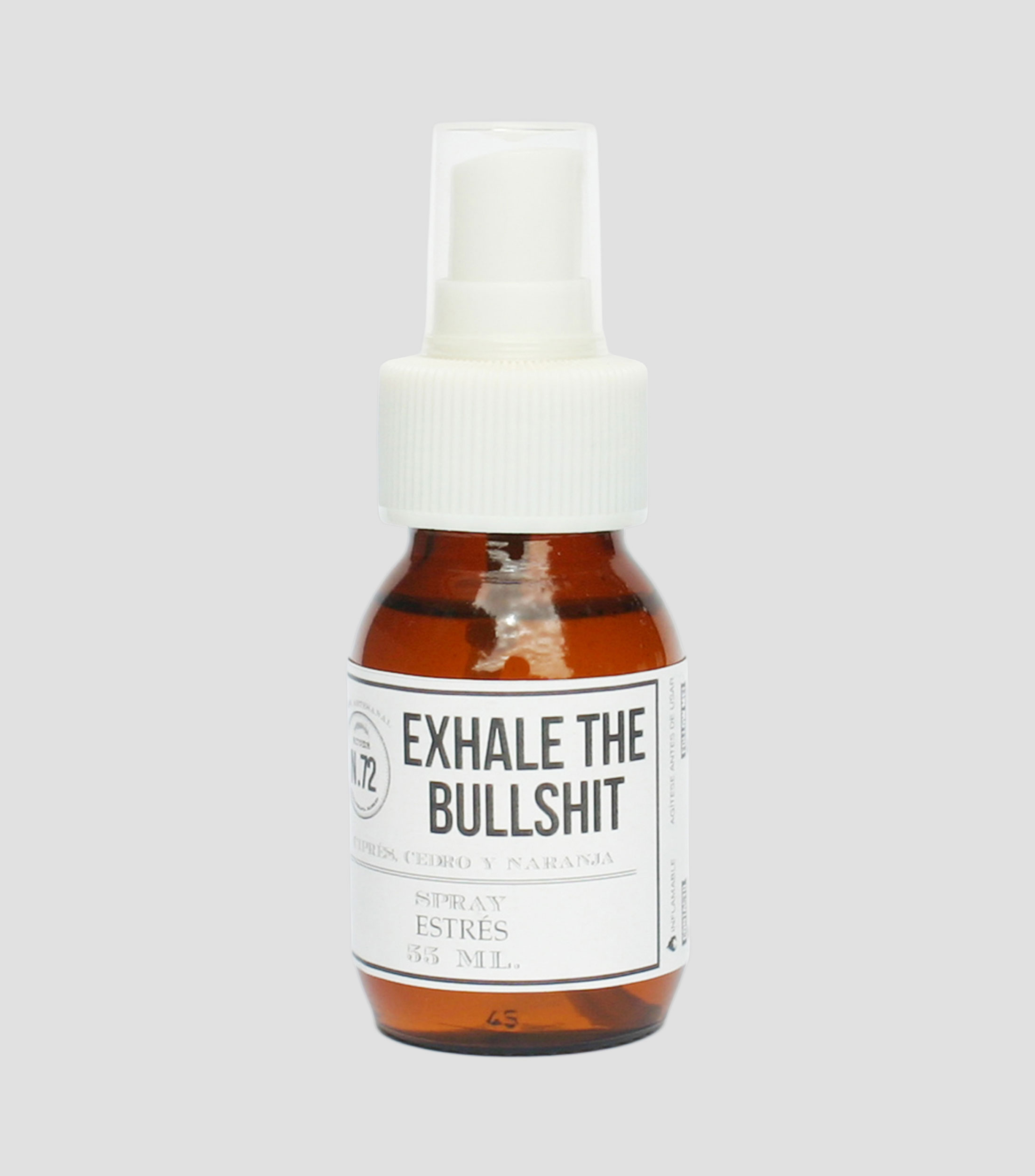 Spray Aromatizante Exhale The Bullshit, 55 ml